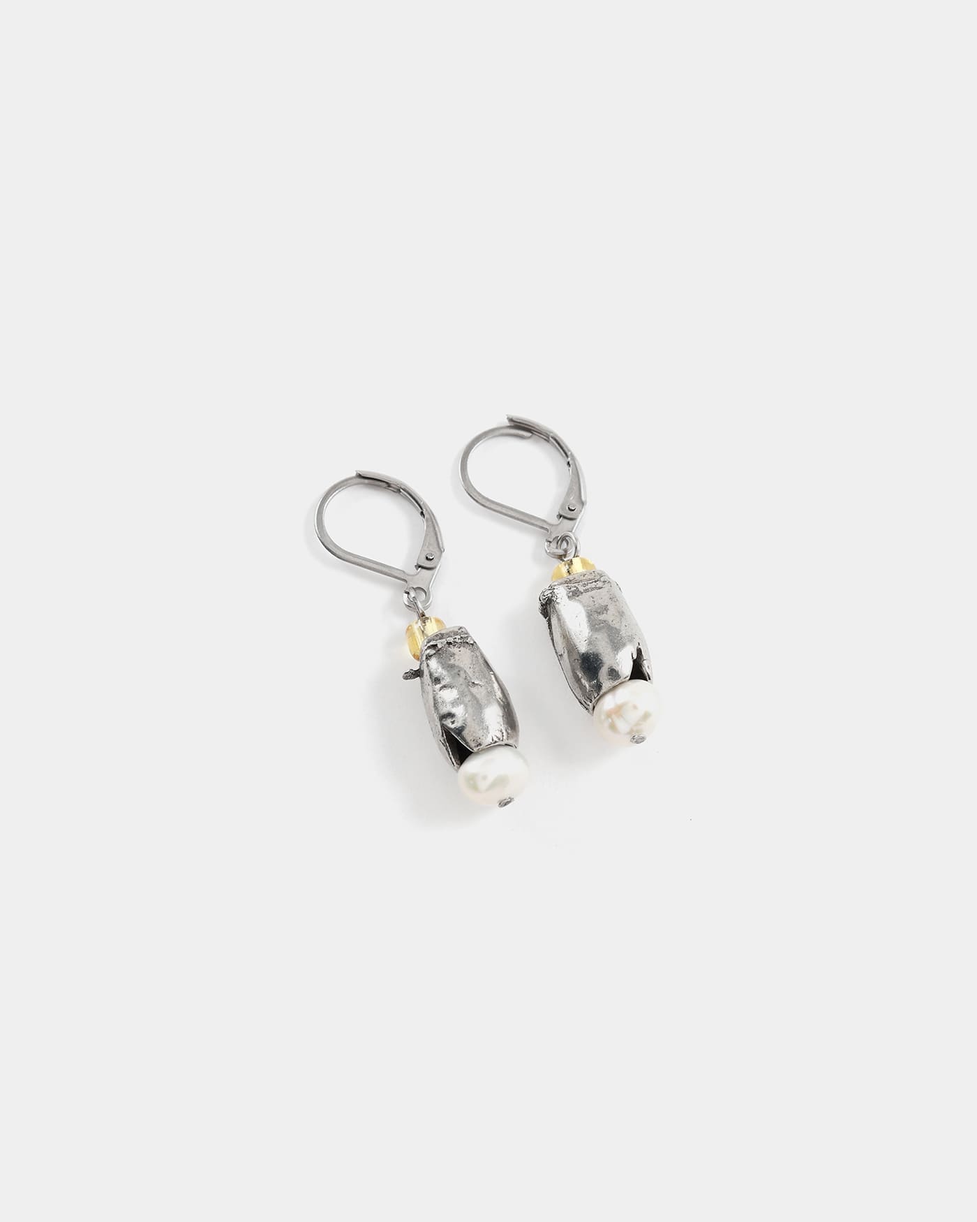 Fiora silver earrings