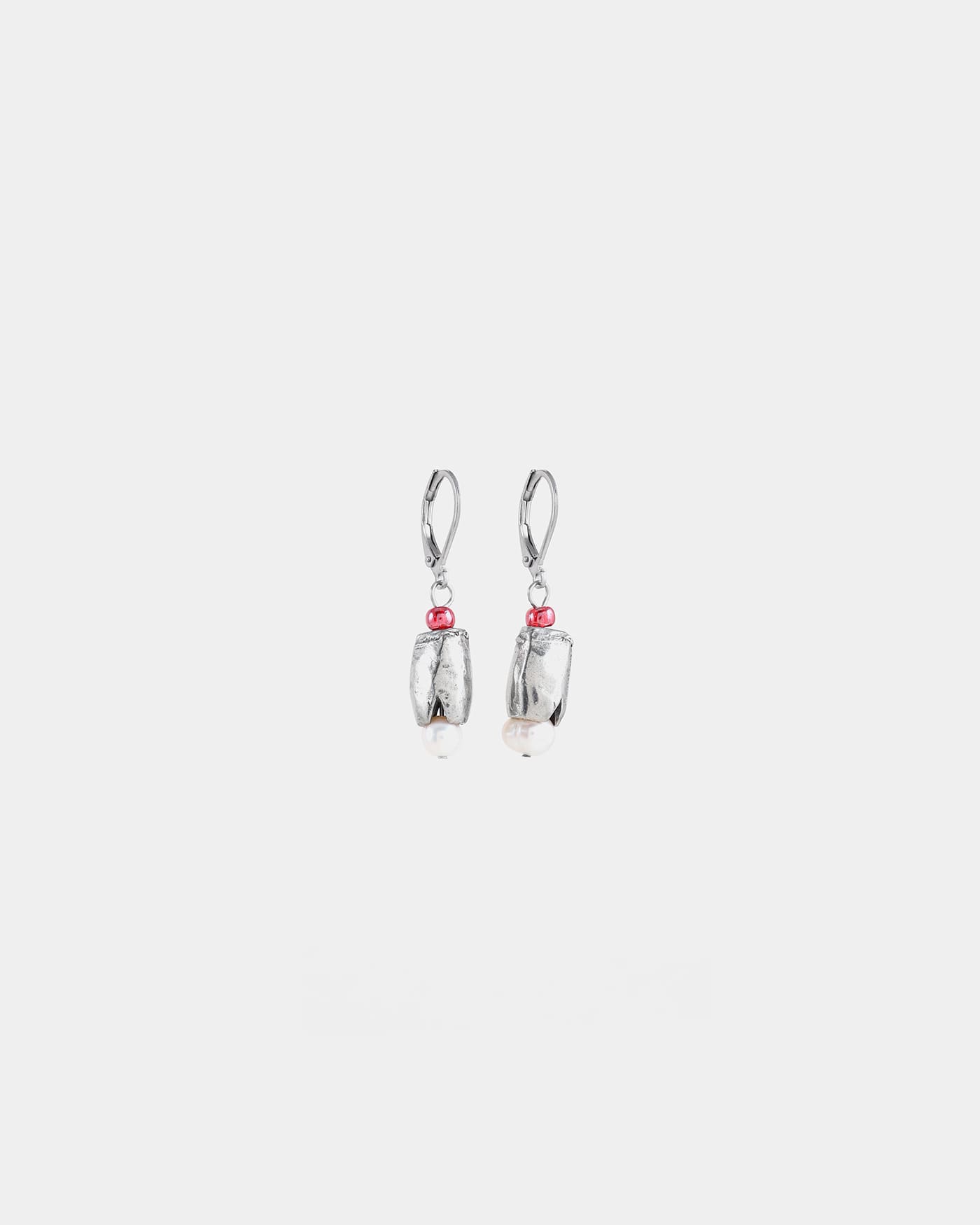 Fiora silver earrings