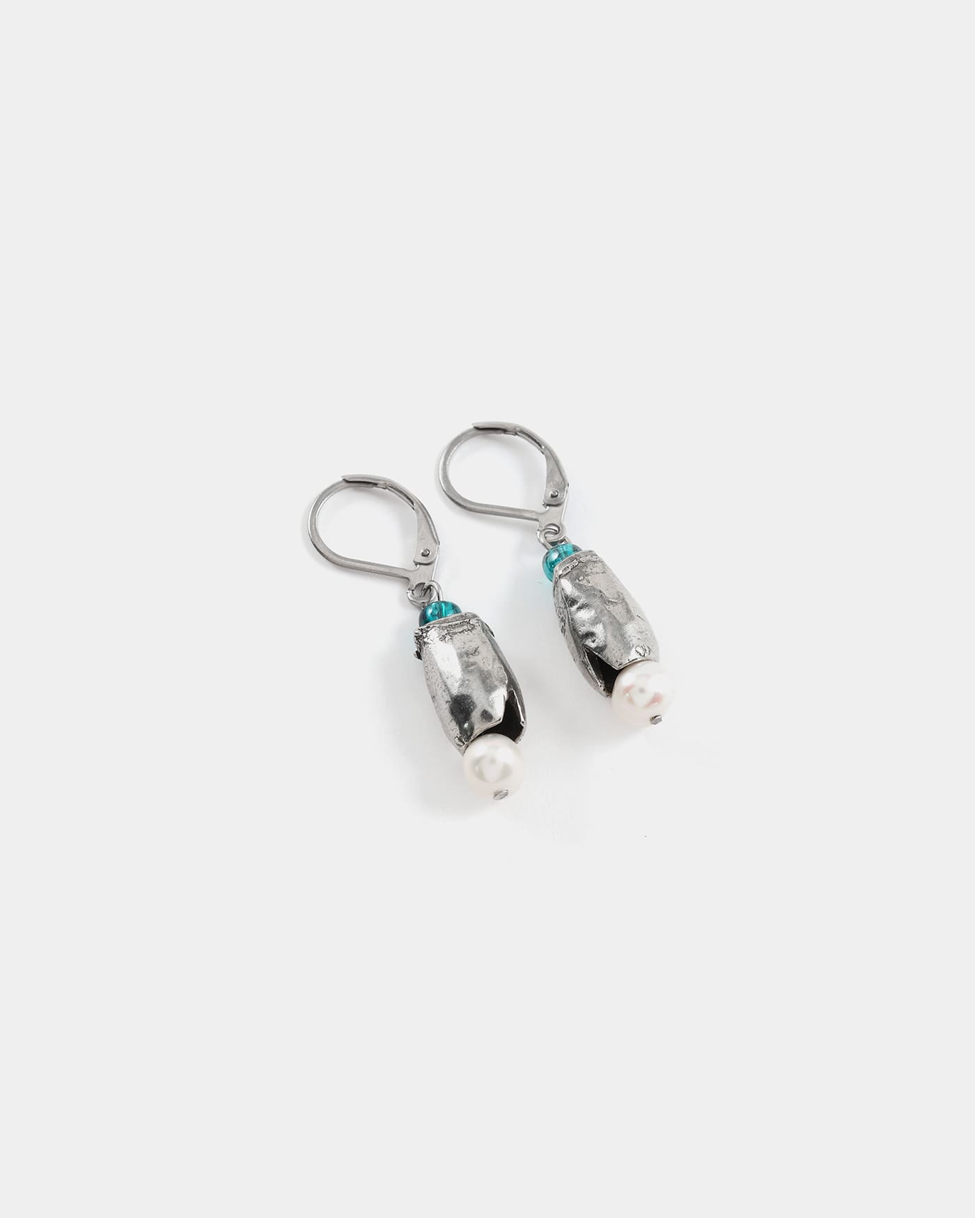 Fiora silver earrings