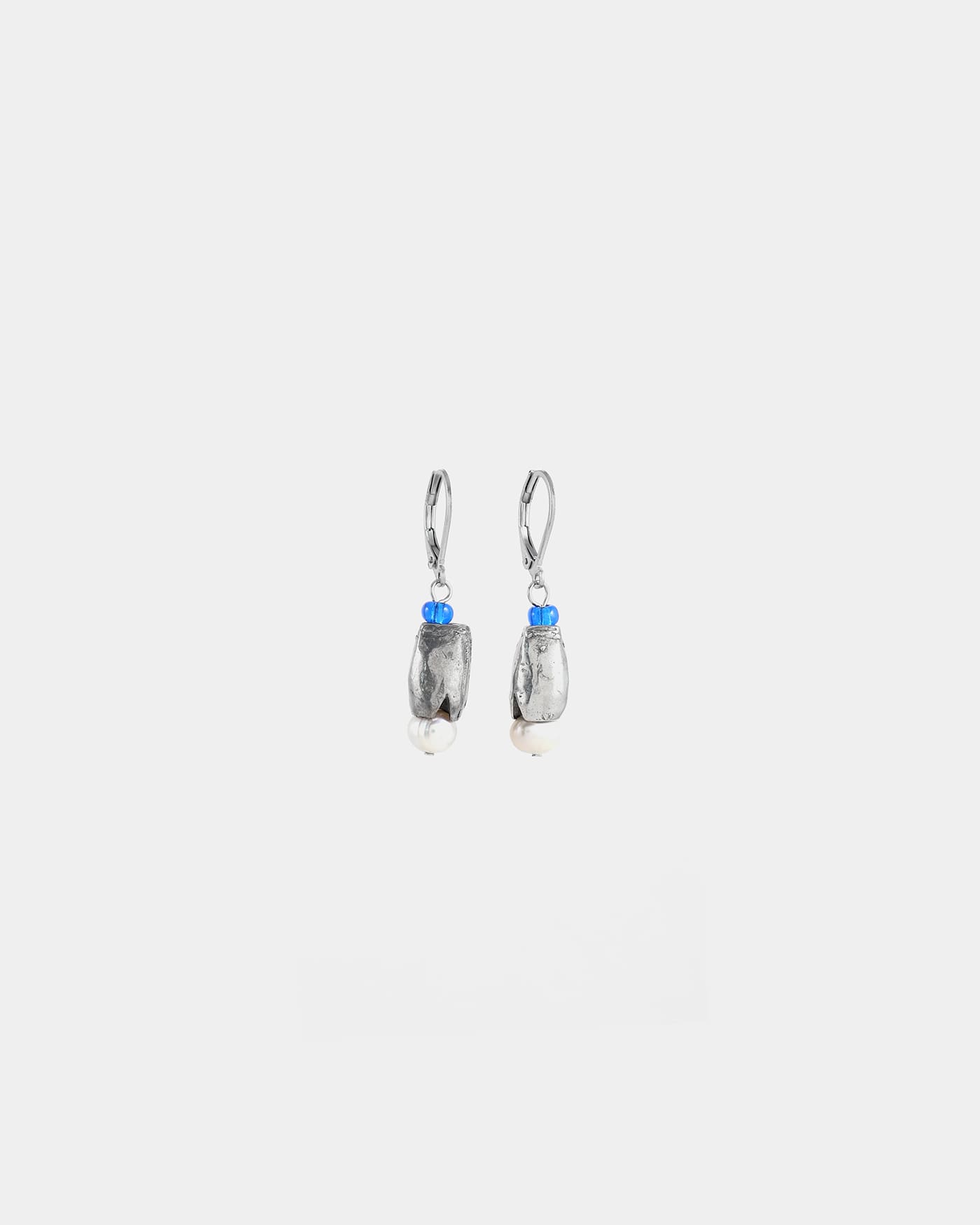 Fiora silver earrings