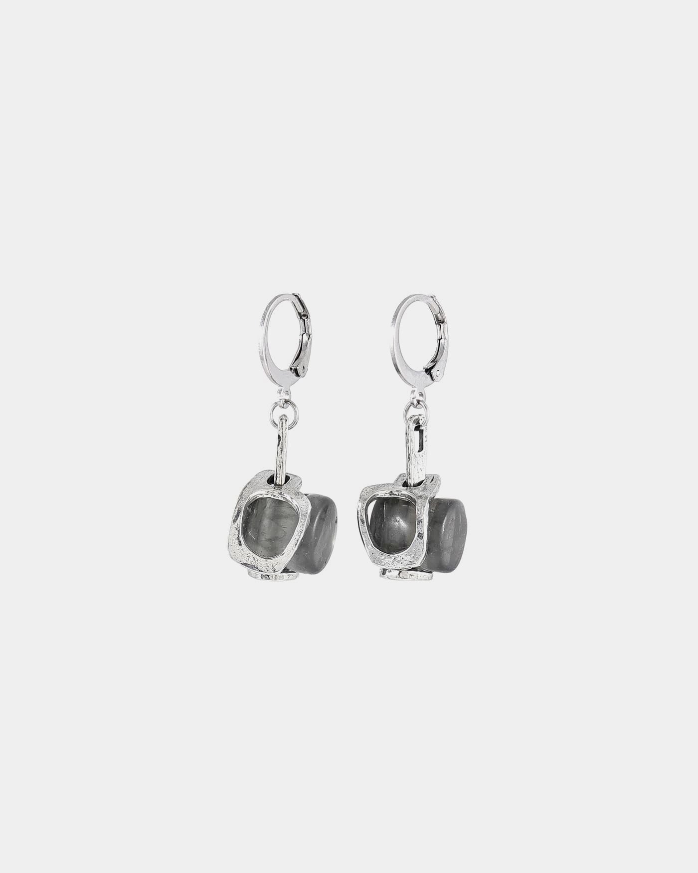 Boucles d'oreilles Nereus Argent