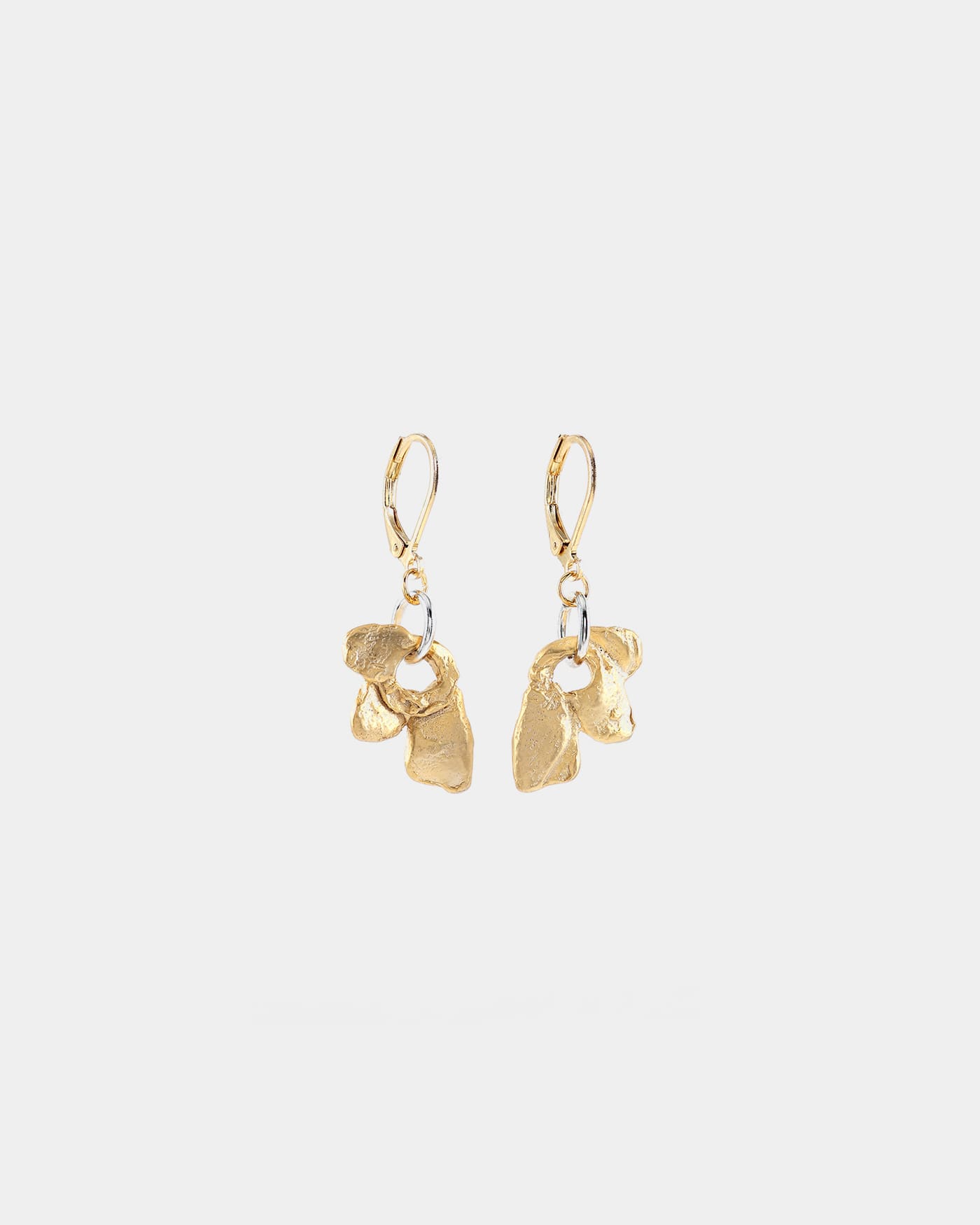 Boucles d'oreilles Dubhé Deux tons