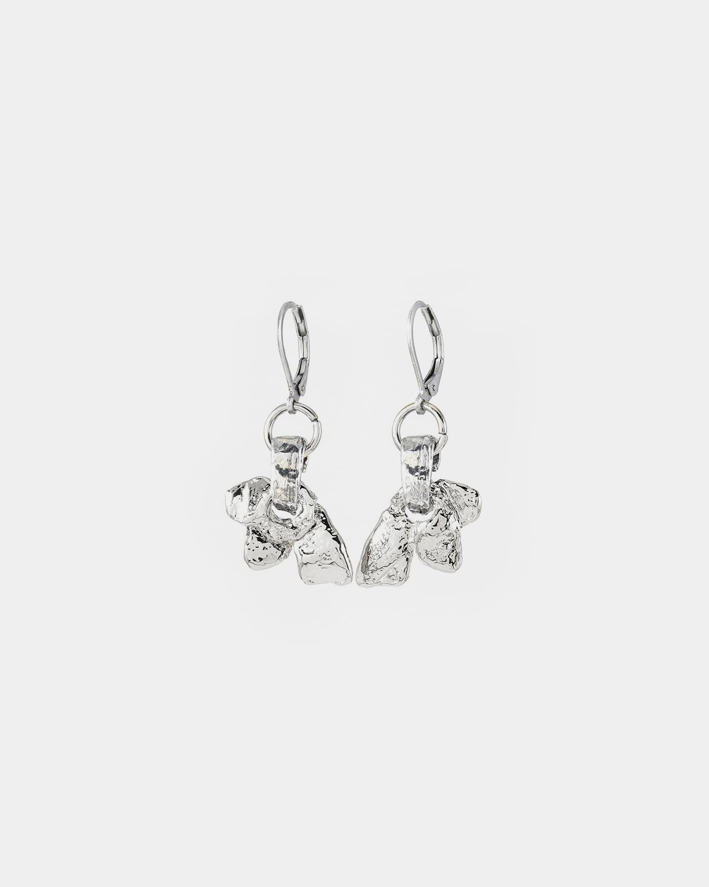 Neptune Silver Earrings