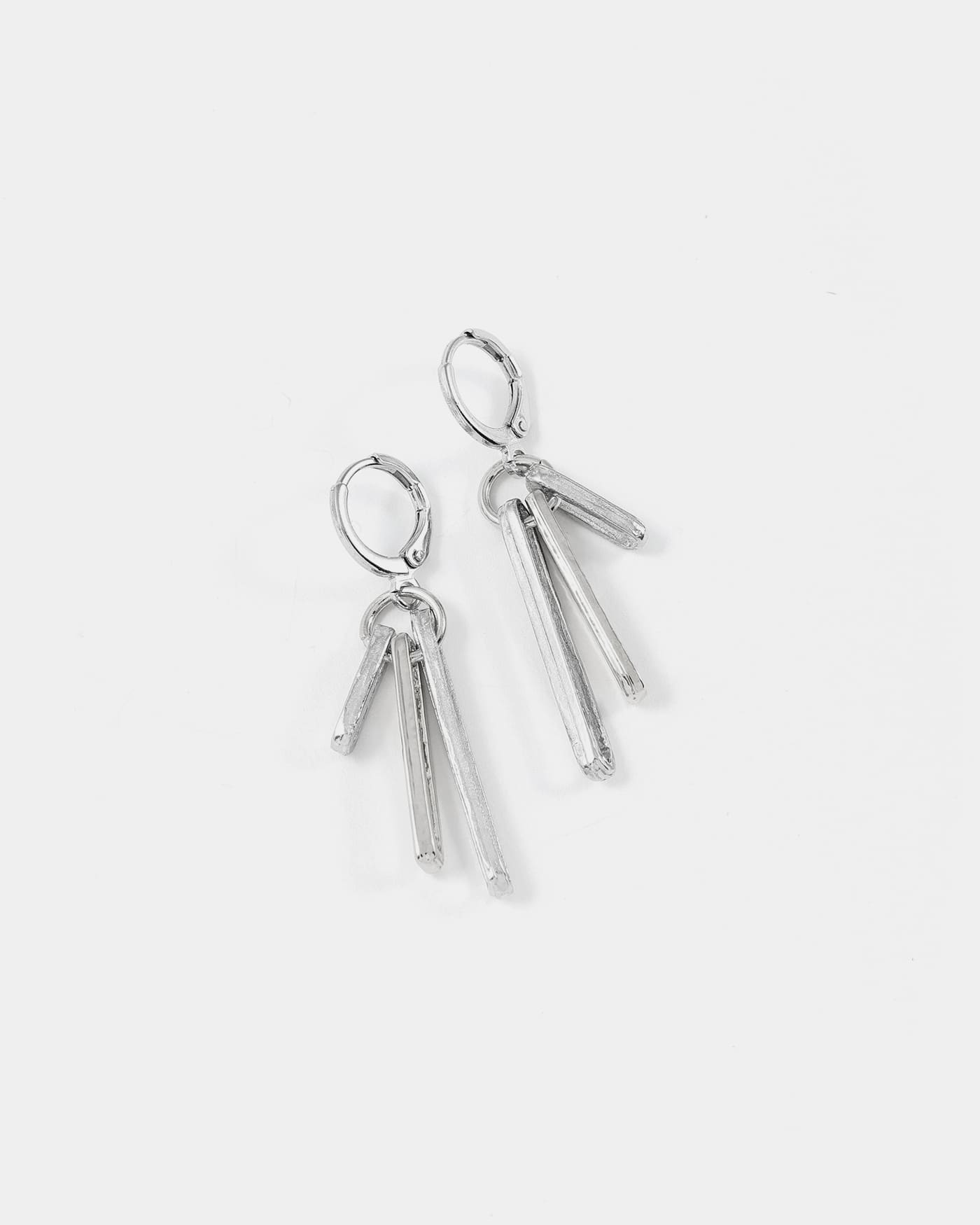 Boucles d'oreilles Flamma Argent