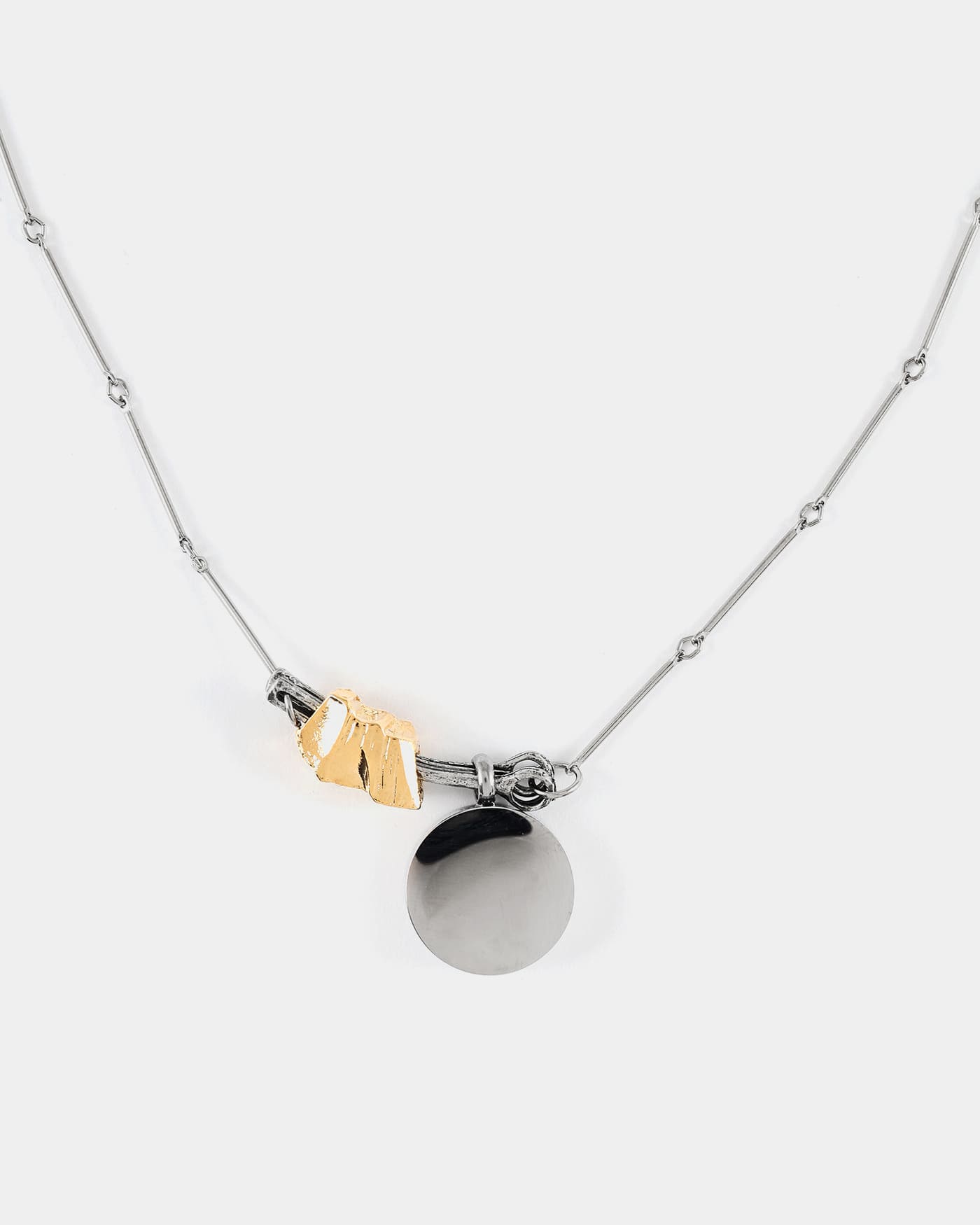 Arcana Two-tone Memorial Necklace