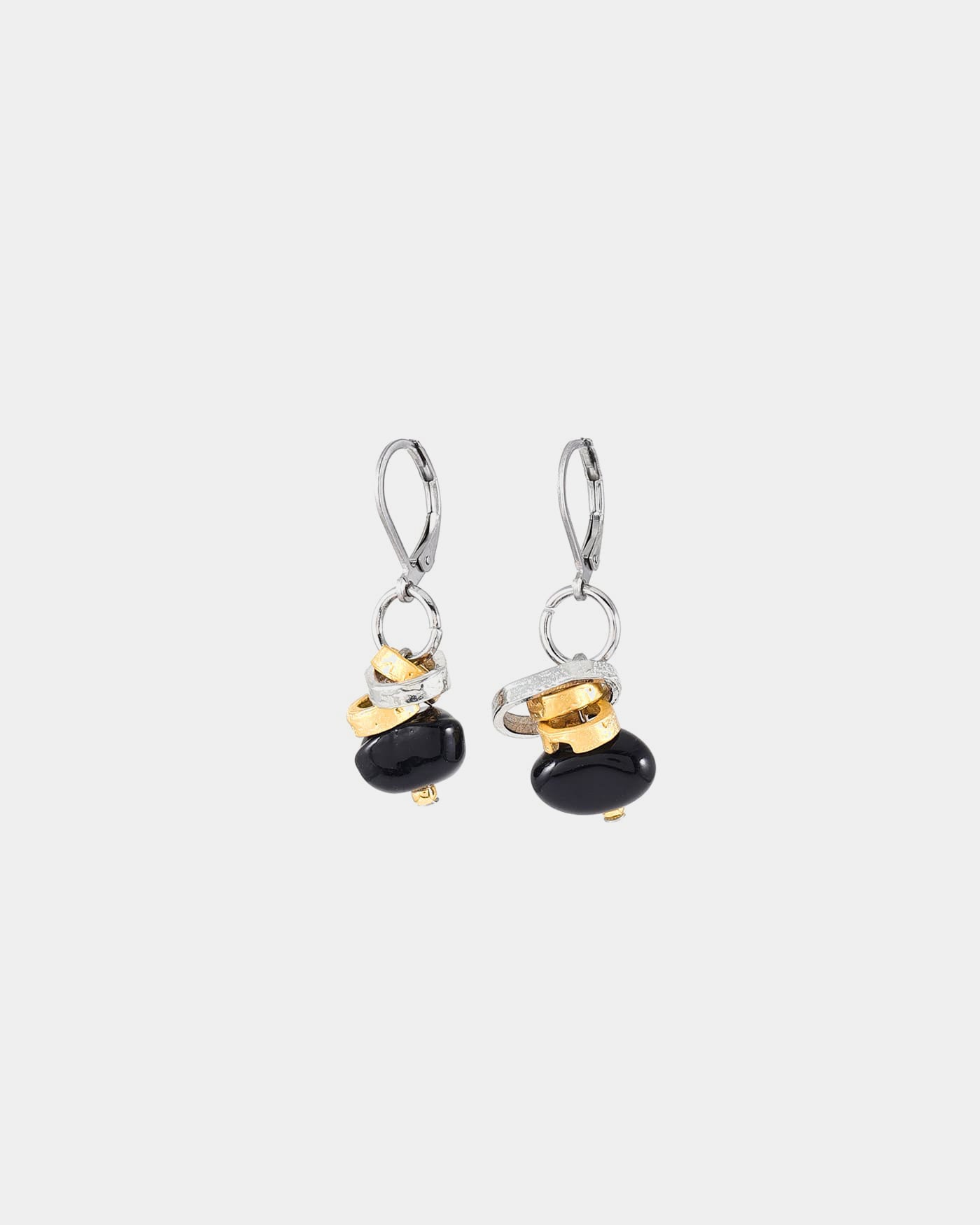 Boucles d'oreilles Pegasus Deux tons