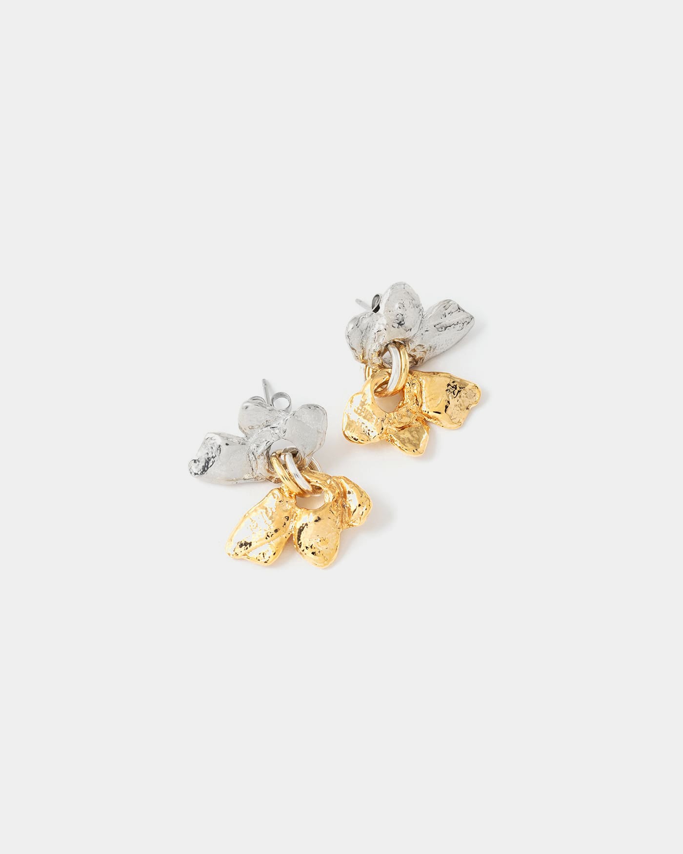 Boucles d'oreilles Vistral Deux tons