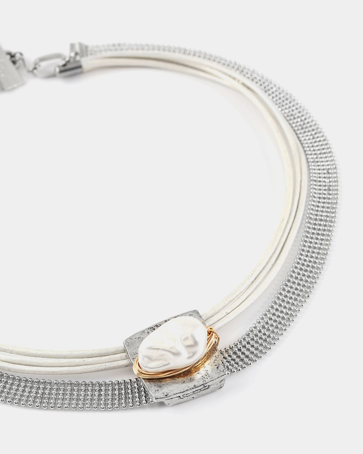 Collier Rasbor Deux tons