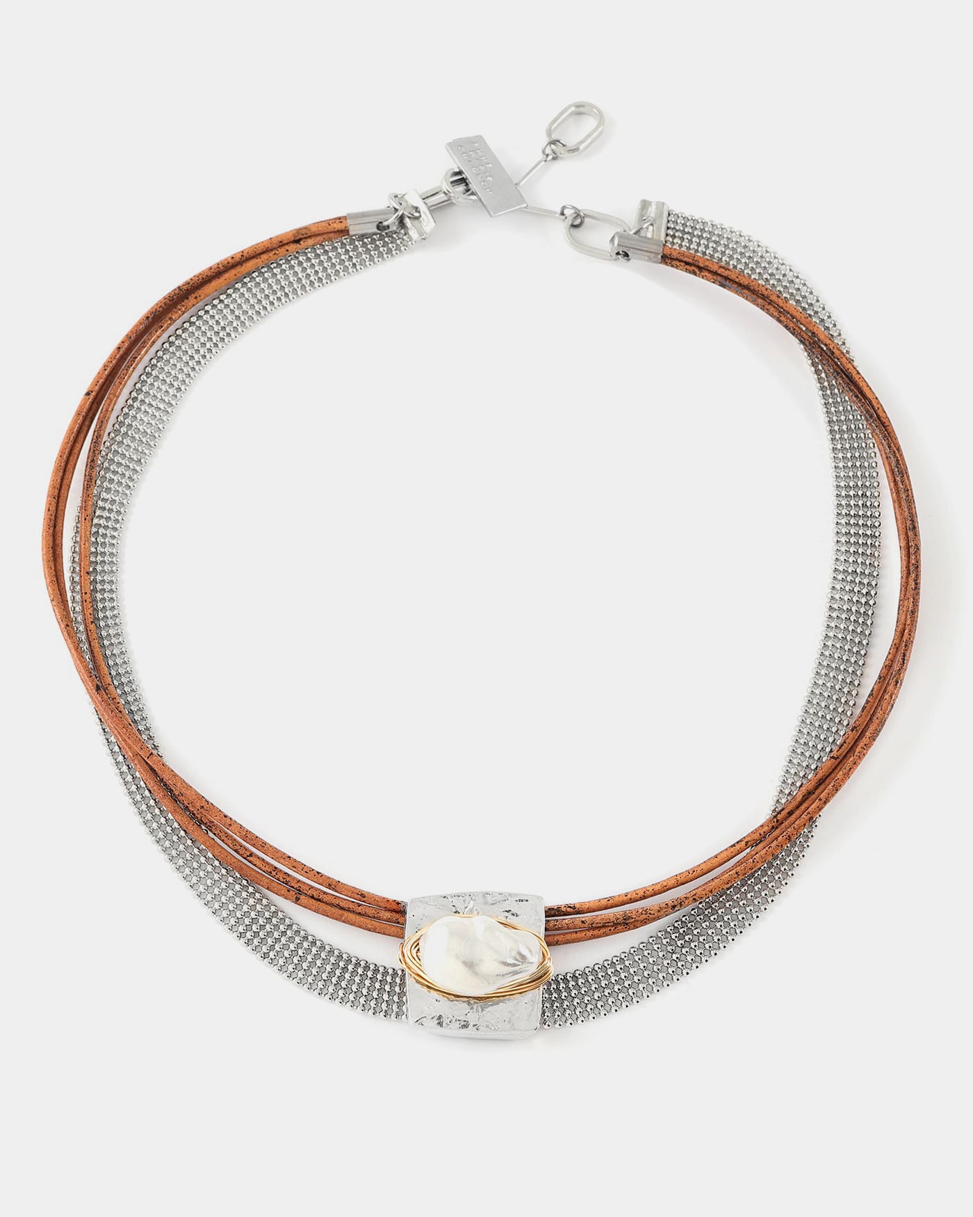 Collier Rasbor Deux tons