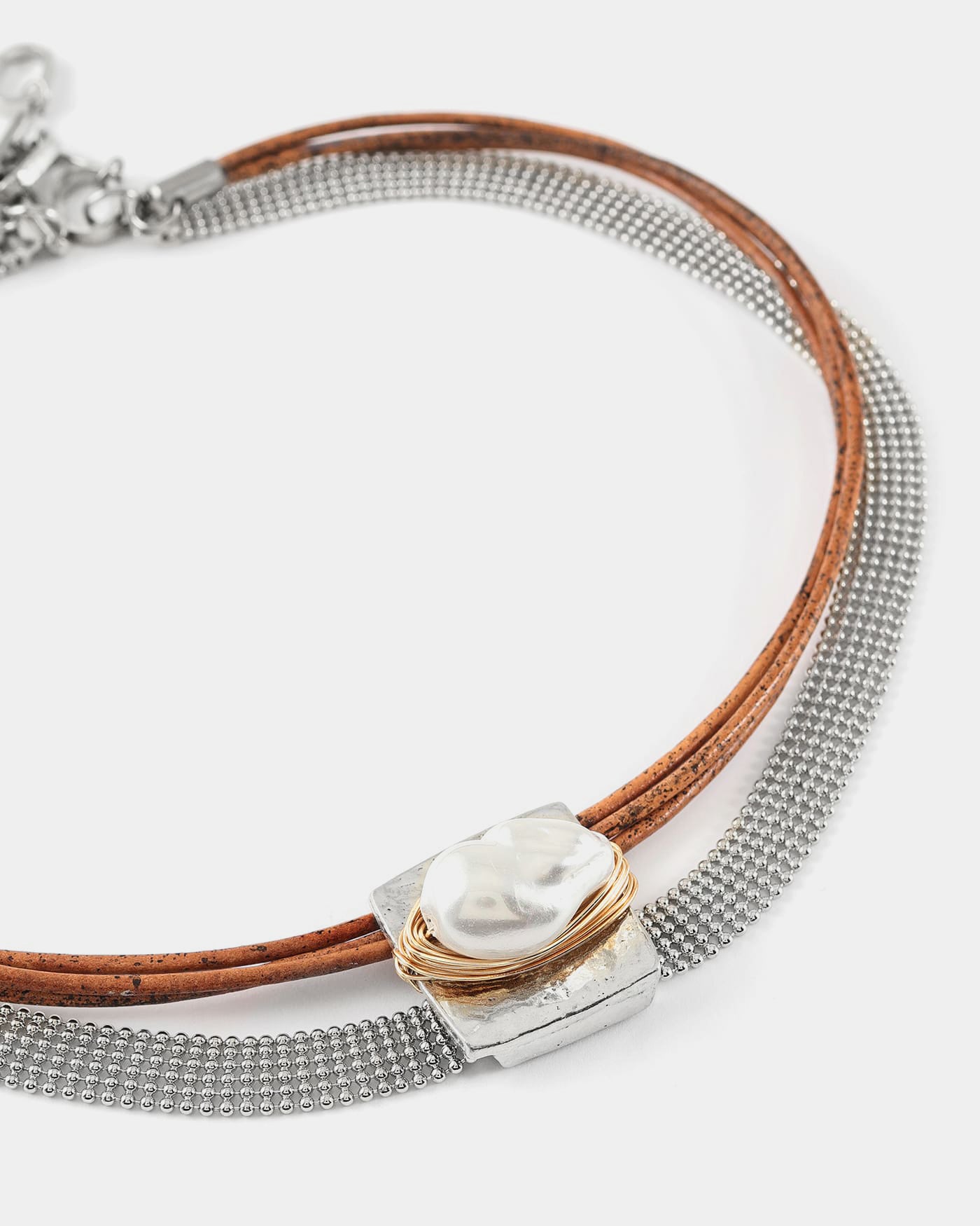 Collier Rasbor Deux tons