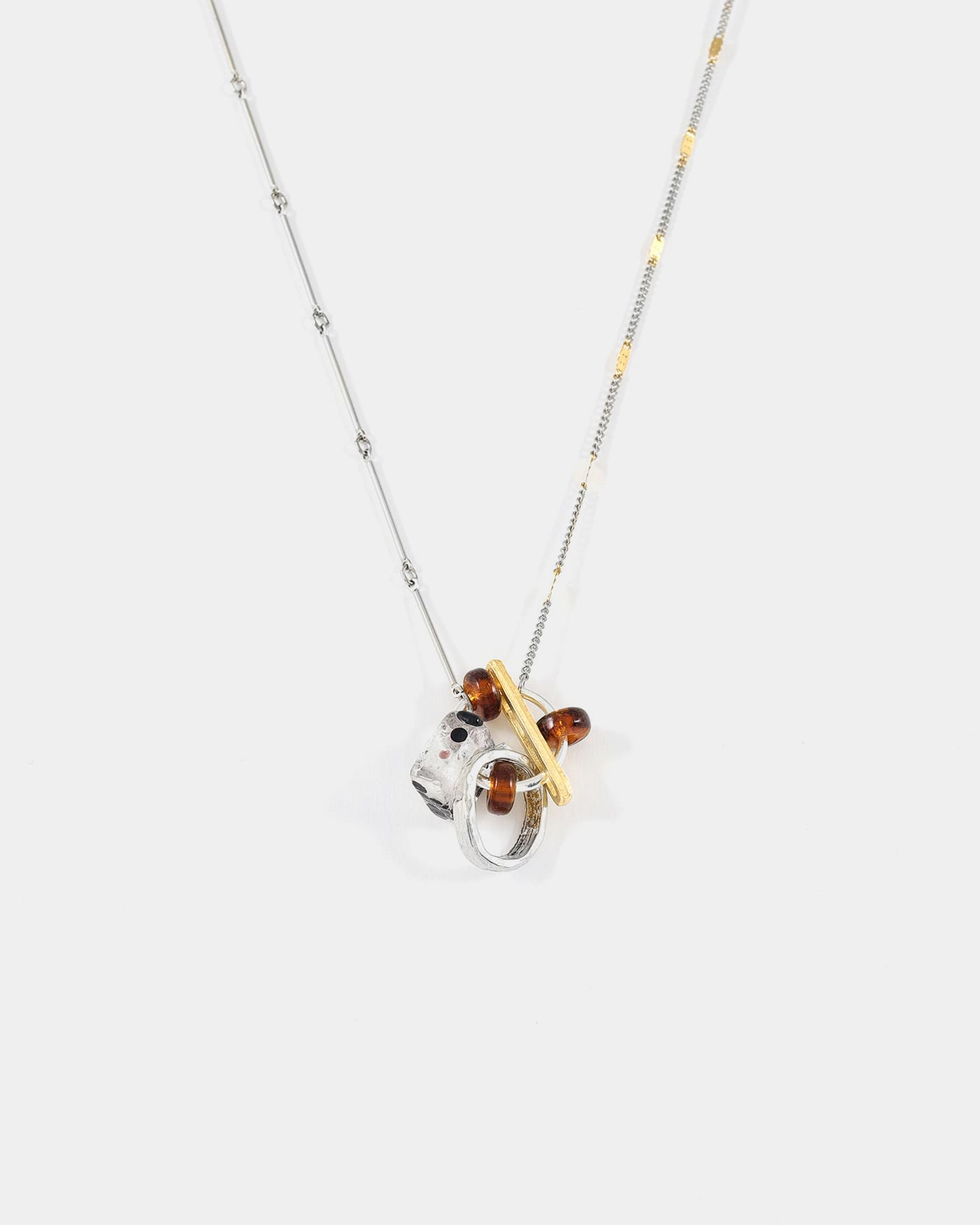 Collier Carene Deux tons