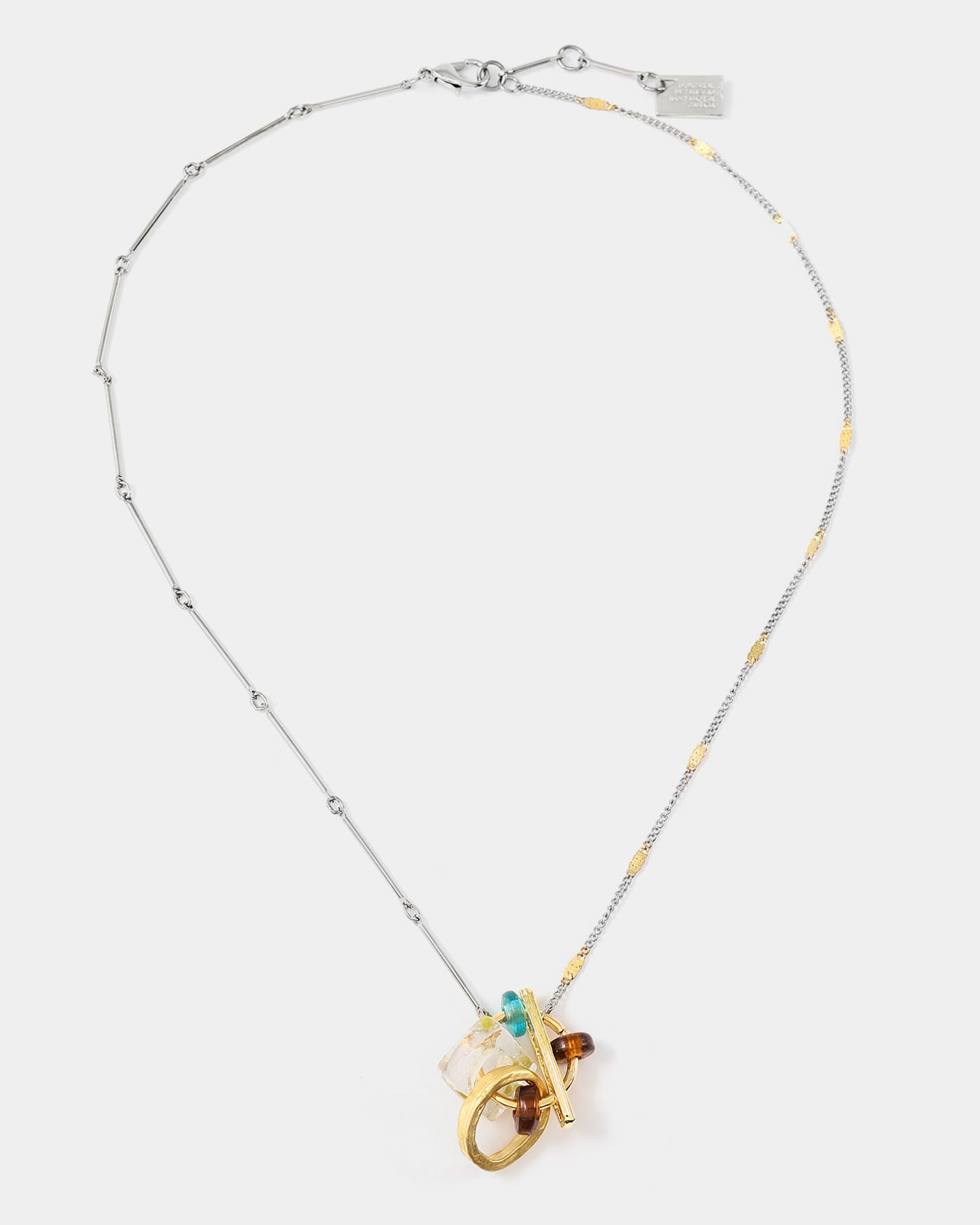 Collier Carene Deux tons