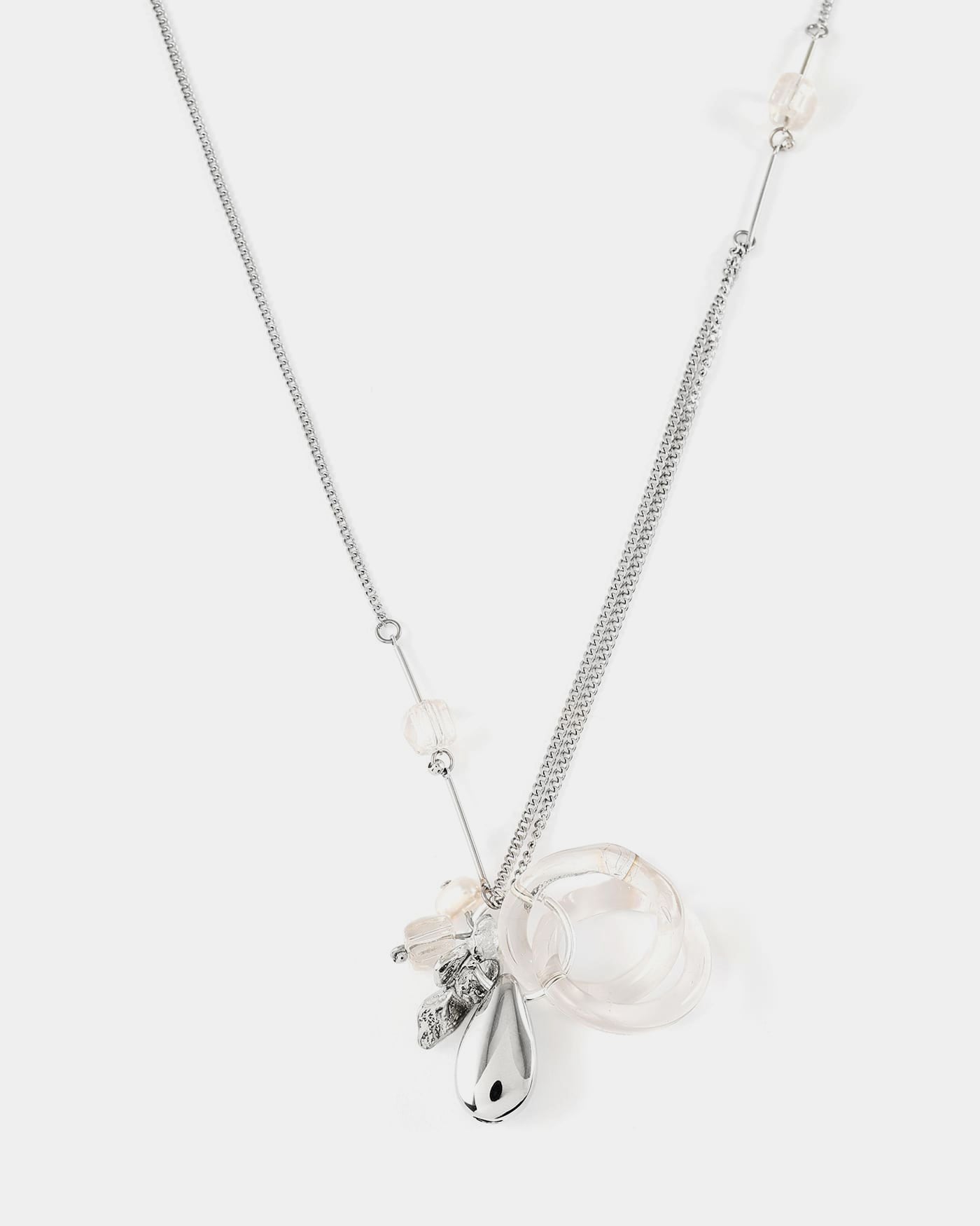 Aeternitas Silver Memorial Necklace