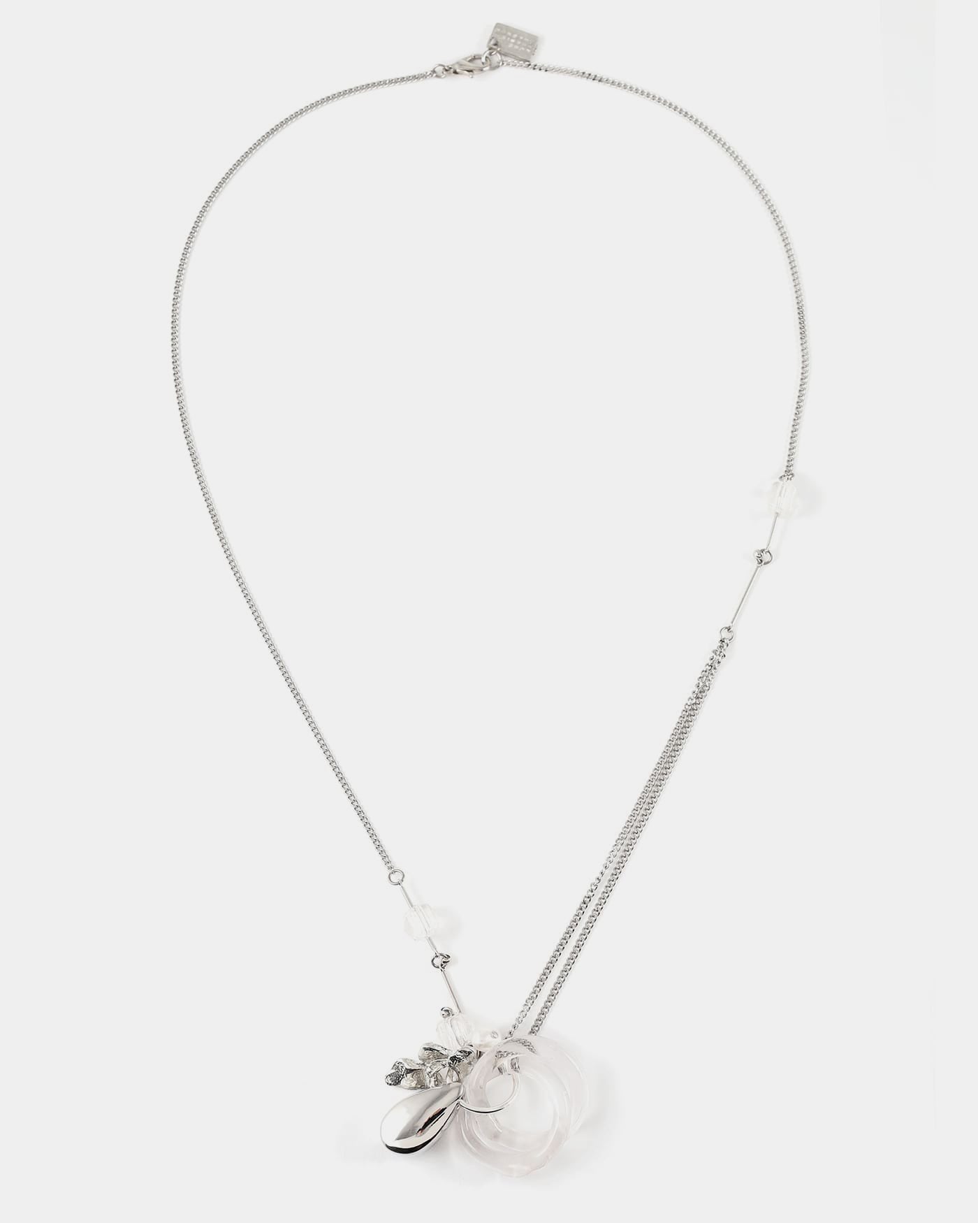 Aeternitas Silver Memorial Necklace