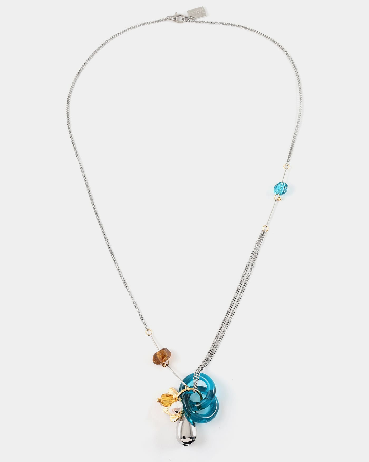 Aeternitas Two-tone Memorial Necklace