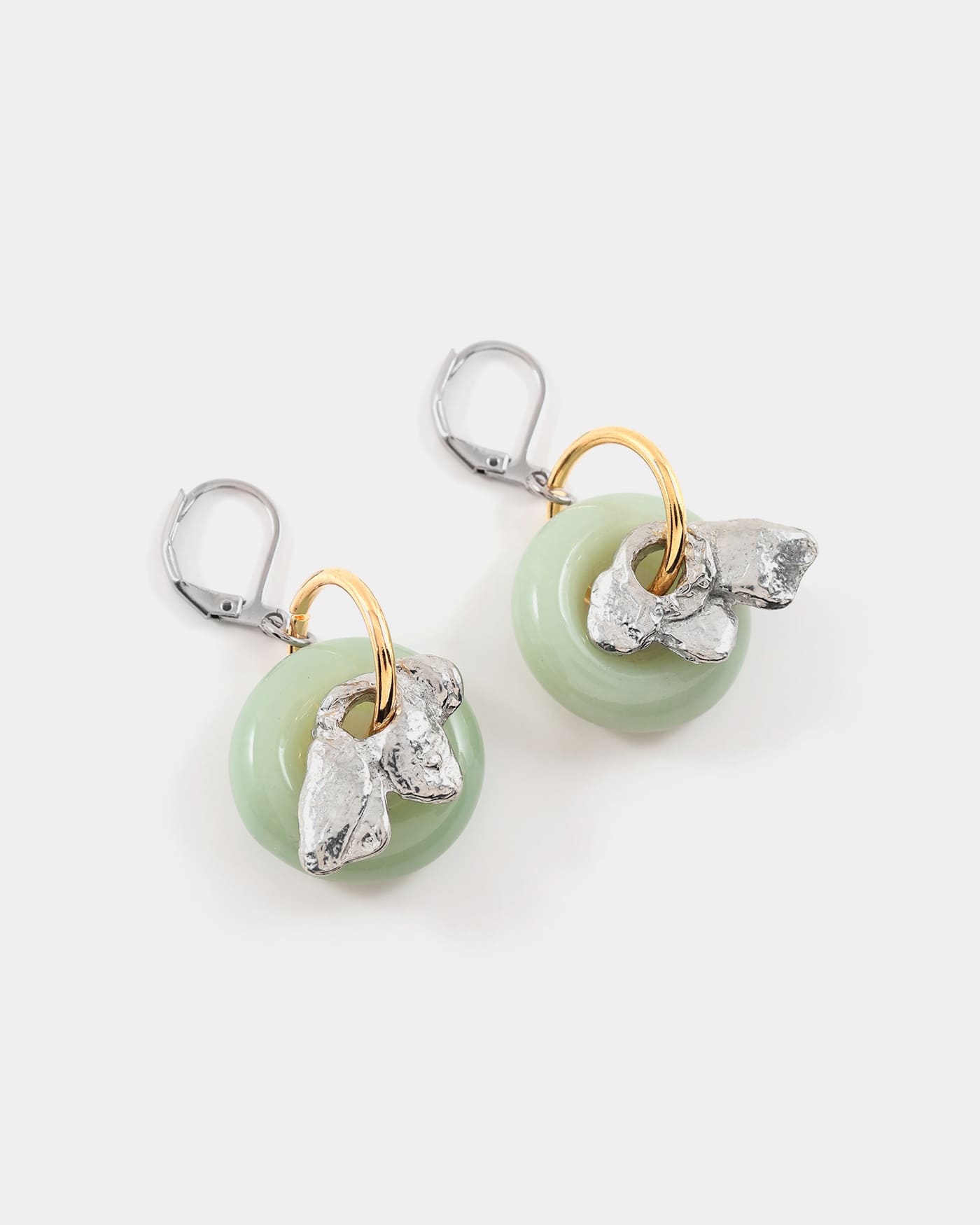 Procyon two-tone earrings