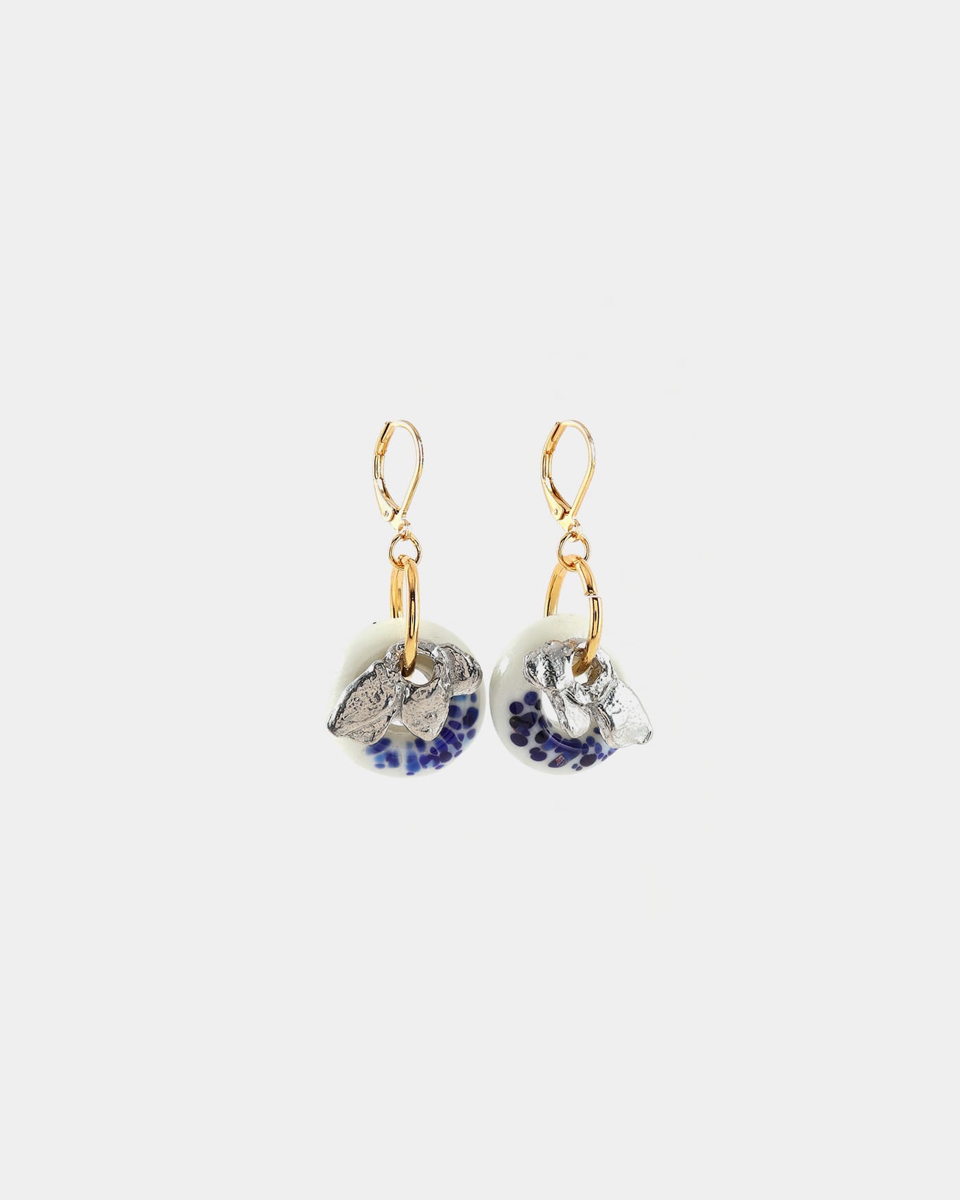 Procyon two-tone earrings