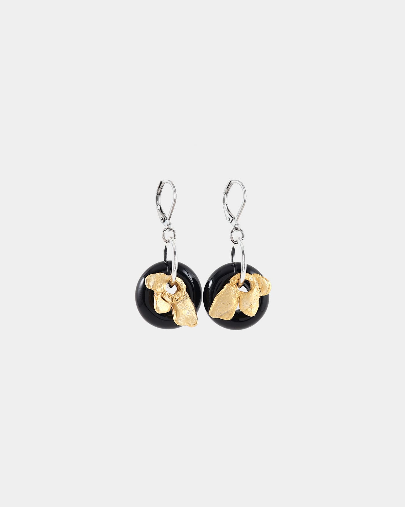 Procyon two-tone earrings