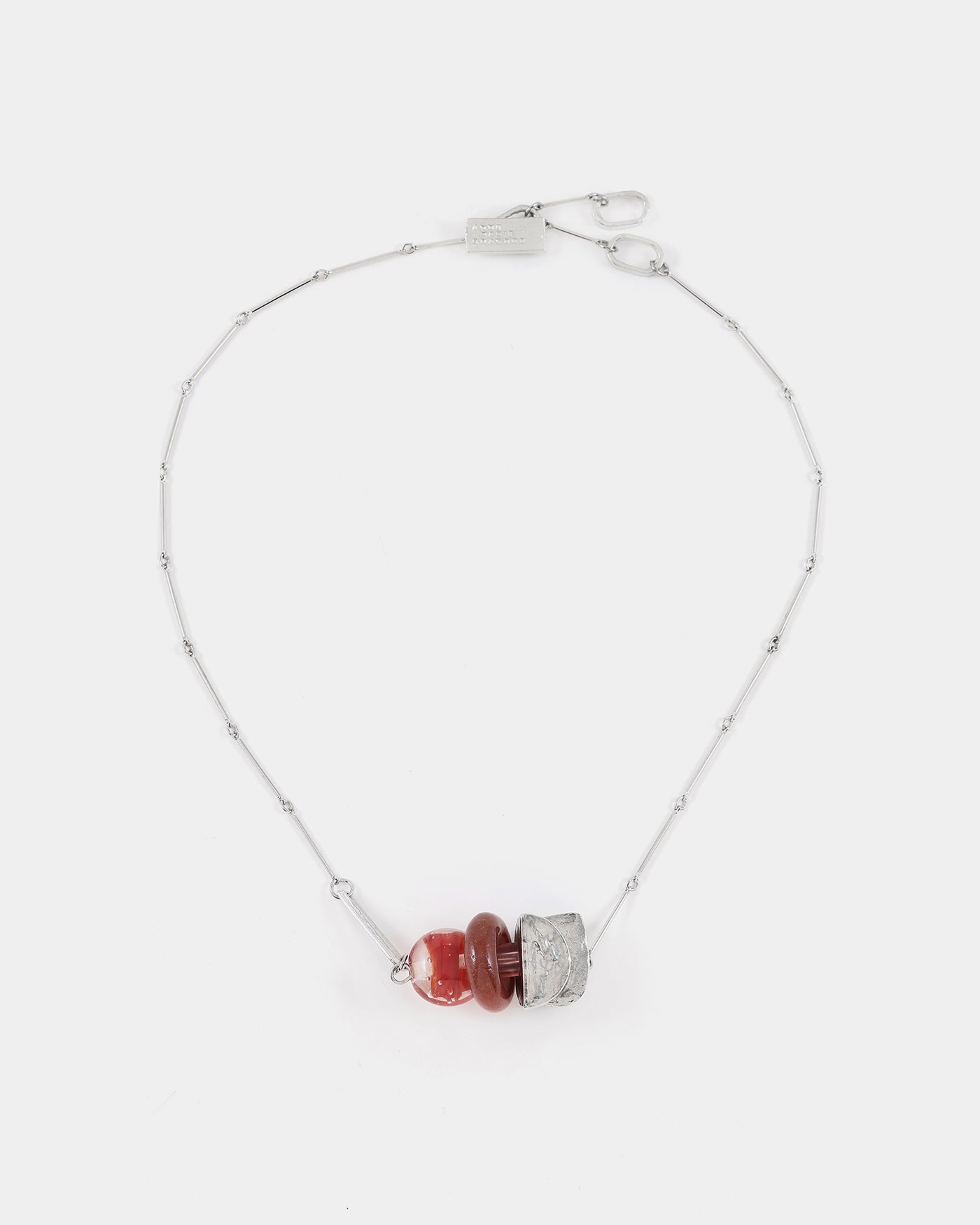 Grus silver necklace