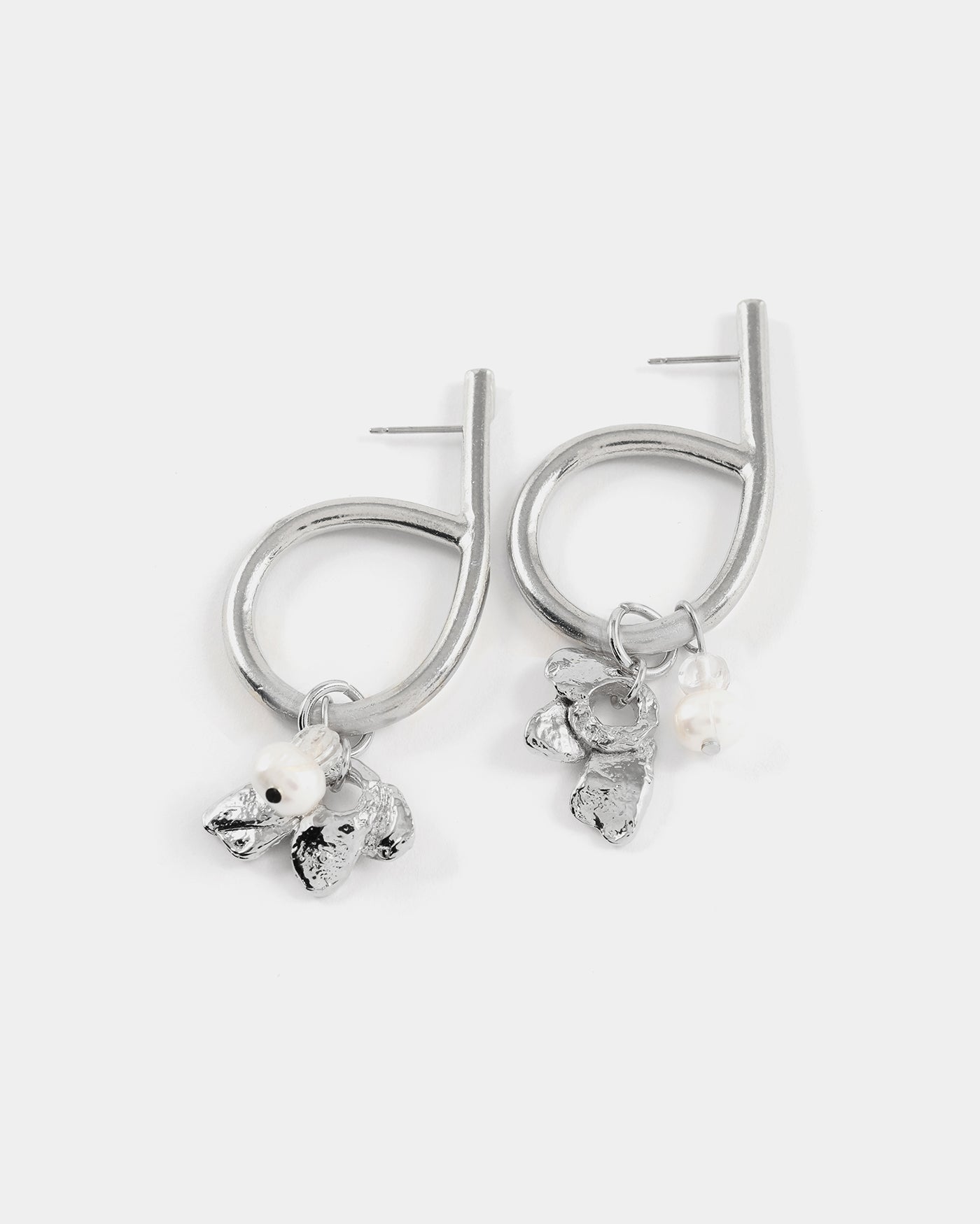 Boucles d'oreilles Wasald Argent
