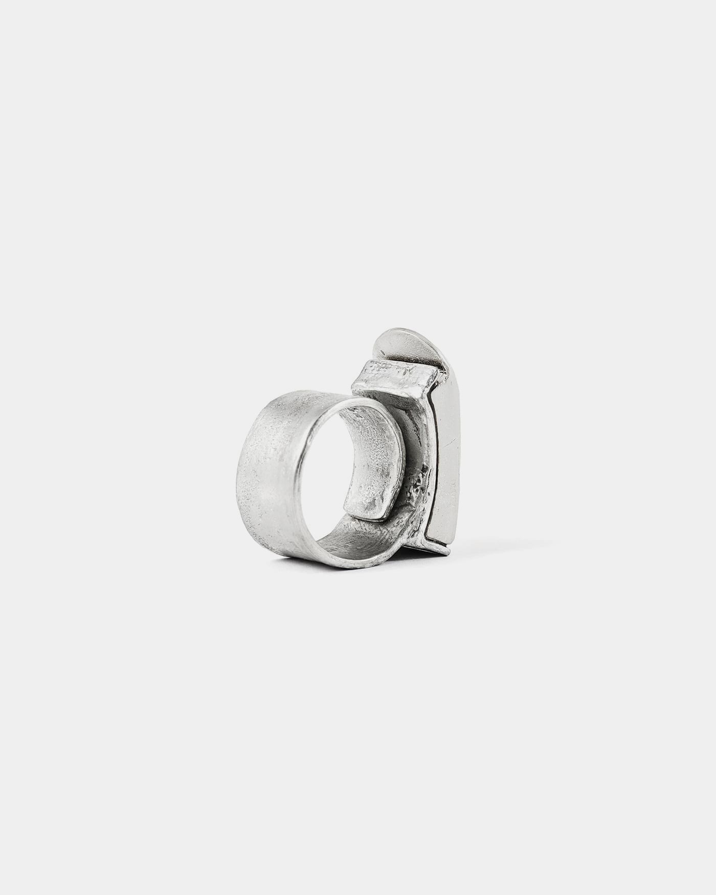 Orbe Silver Ring