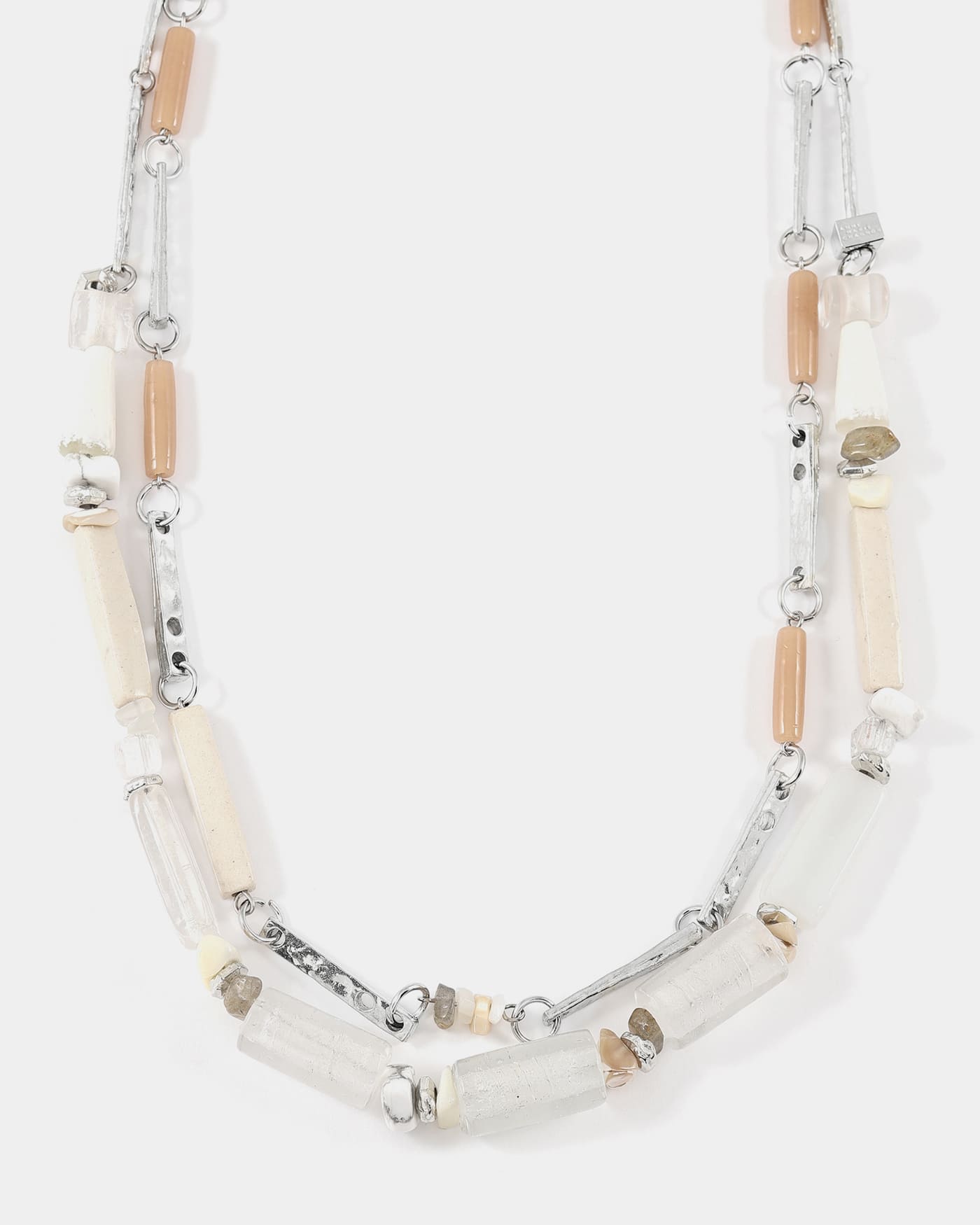 Zaniah Silver Necklace