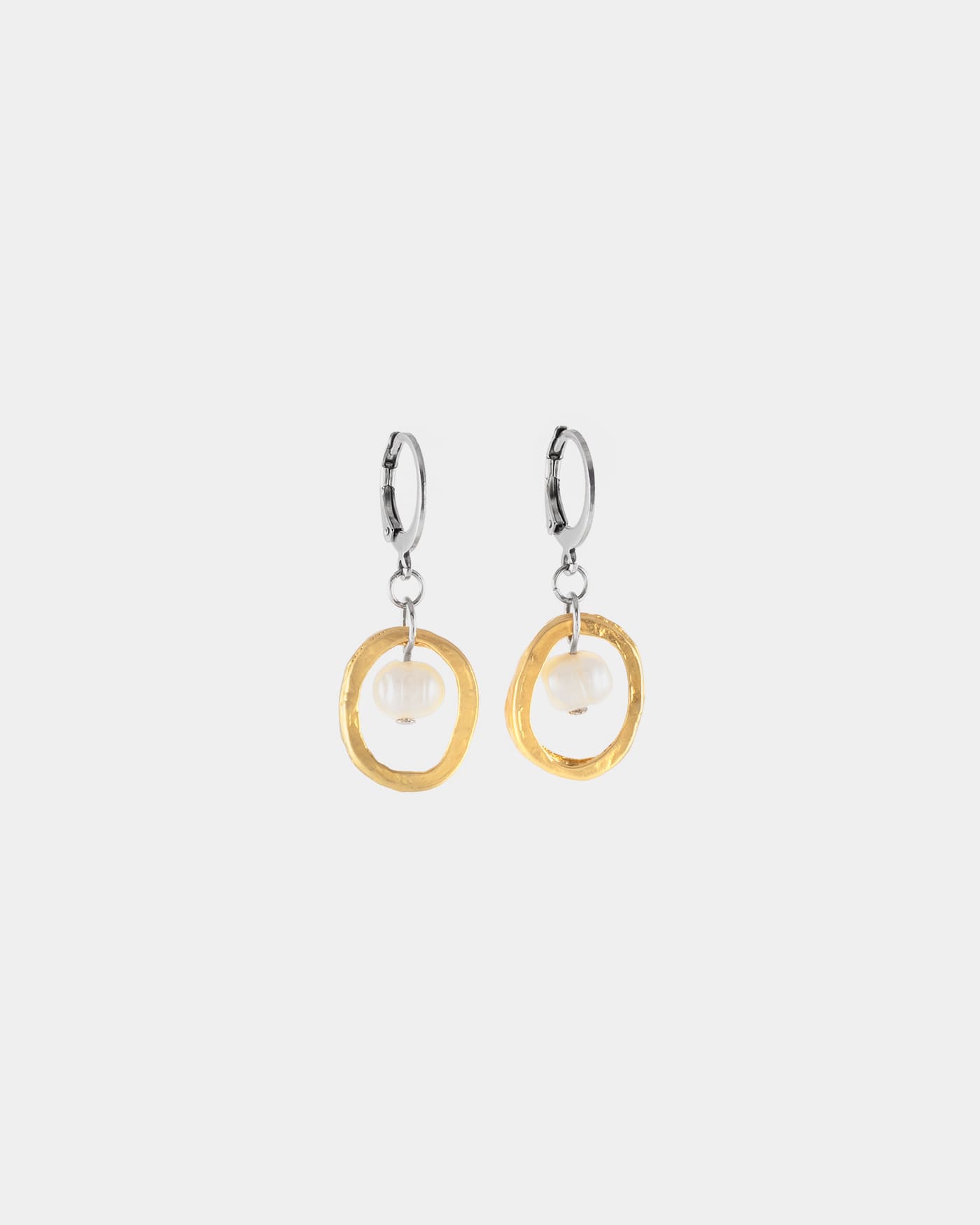 Boucles d'oreilles Dragea Deux tons