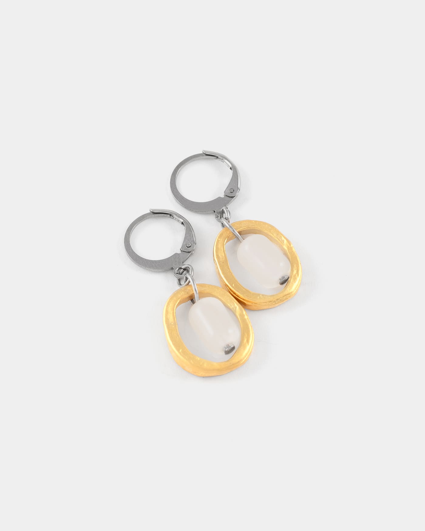 Boucles d'oreilles Dragea Deux tons