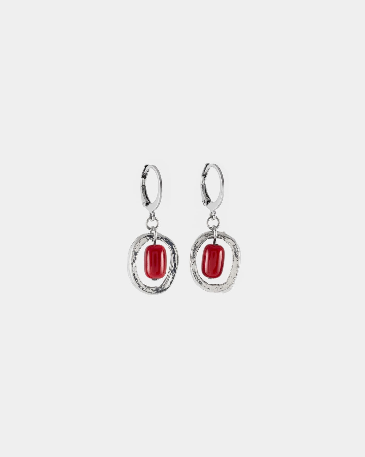 Boucles d'oreilles Dragea Argent