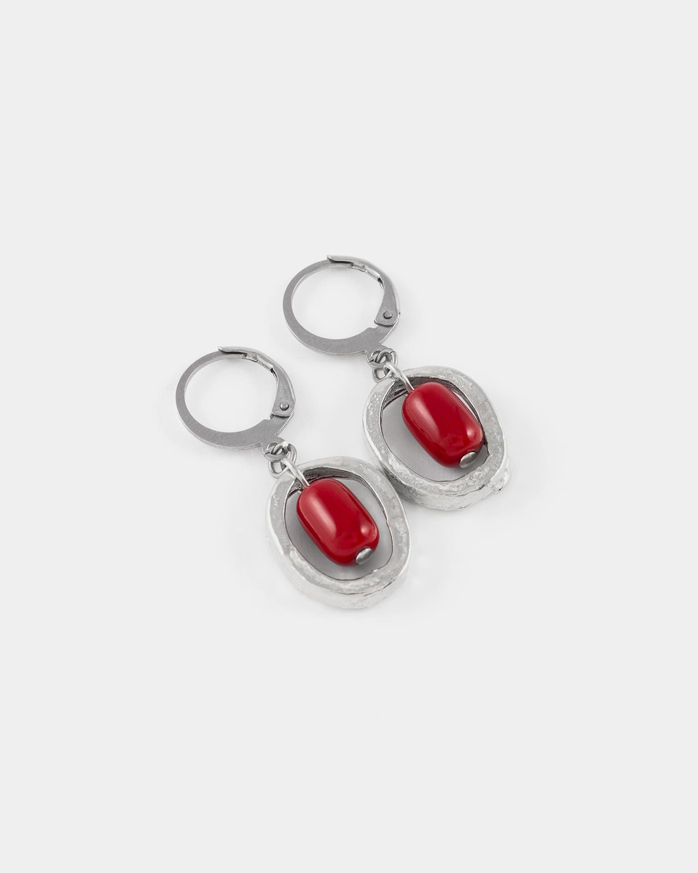 Boucles d'oreilles Dragea Argent