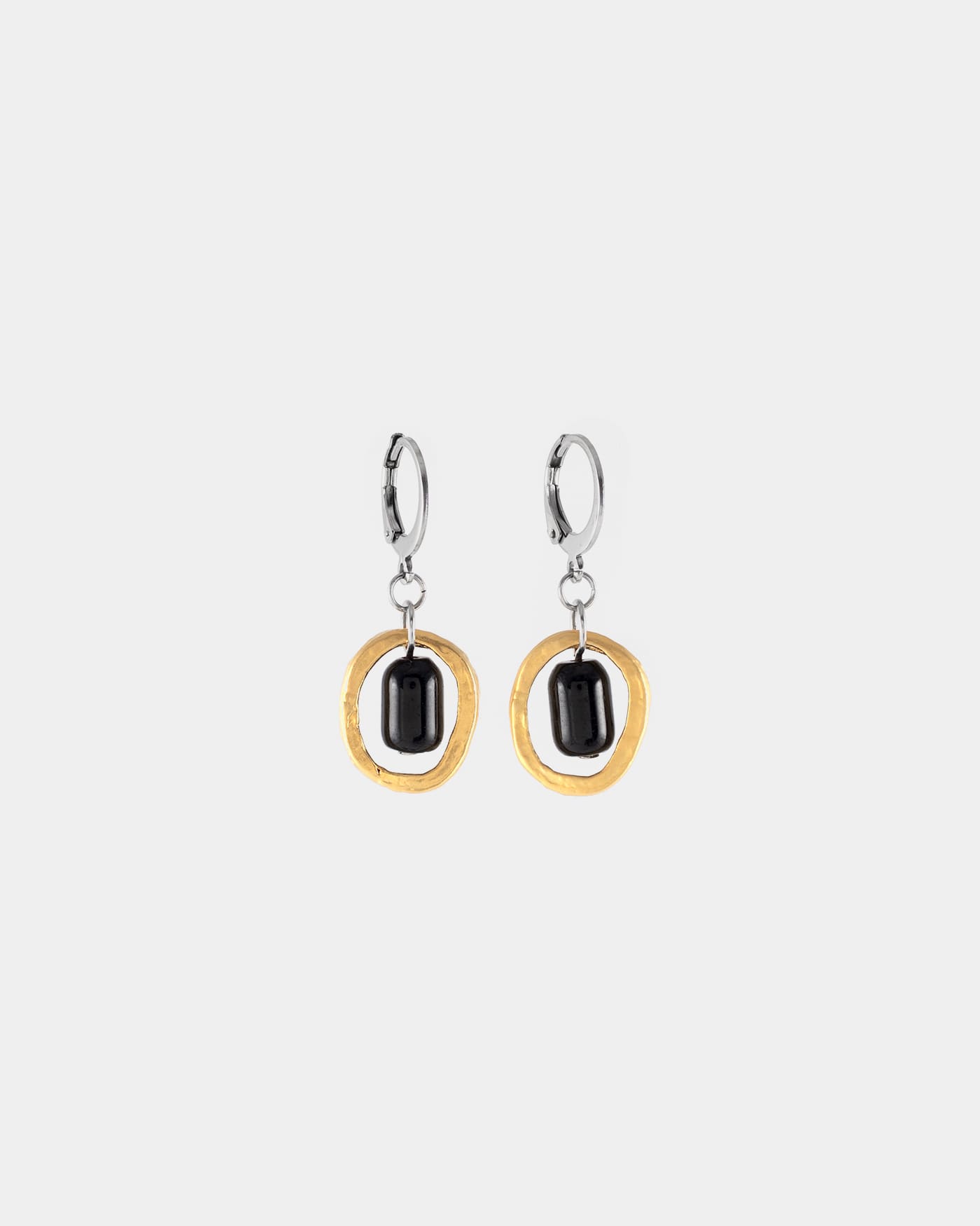 Boucles d'oreilles Dragea Deux tons