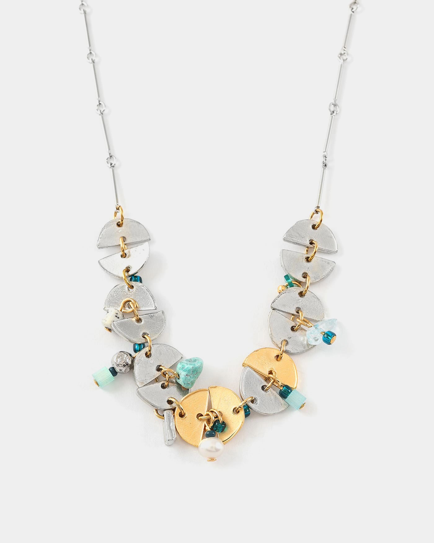 Collier Mavéa Deux tons