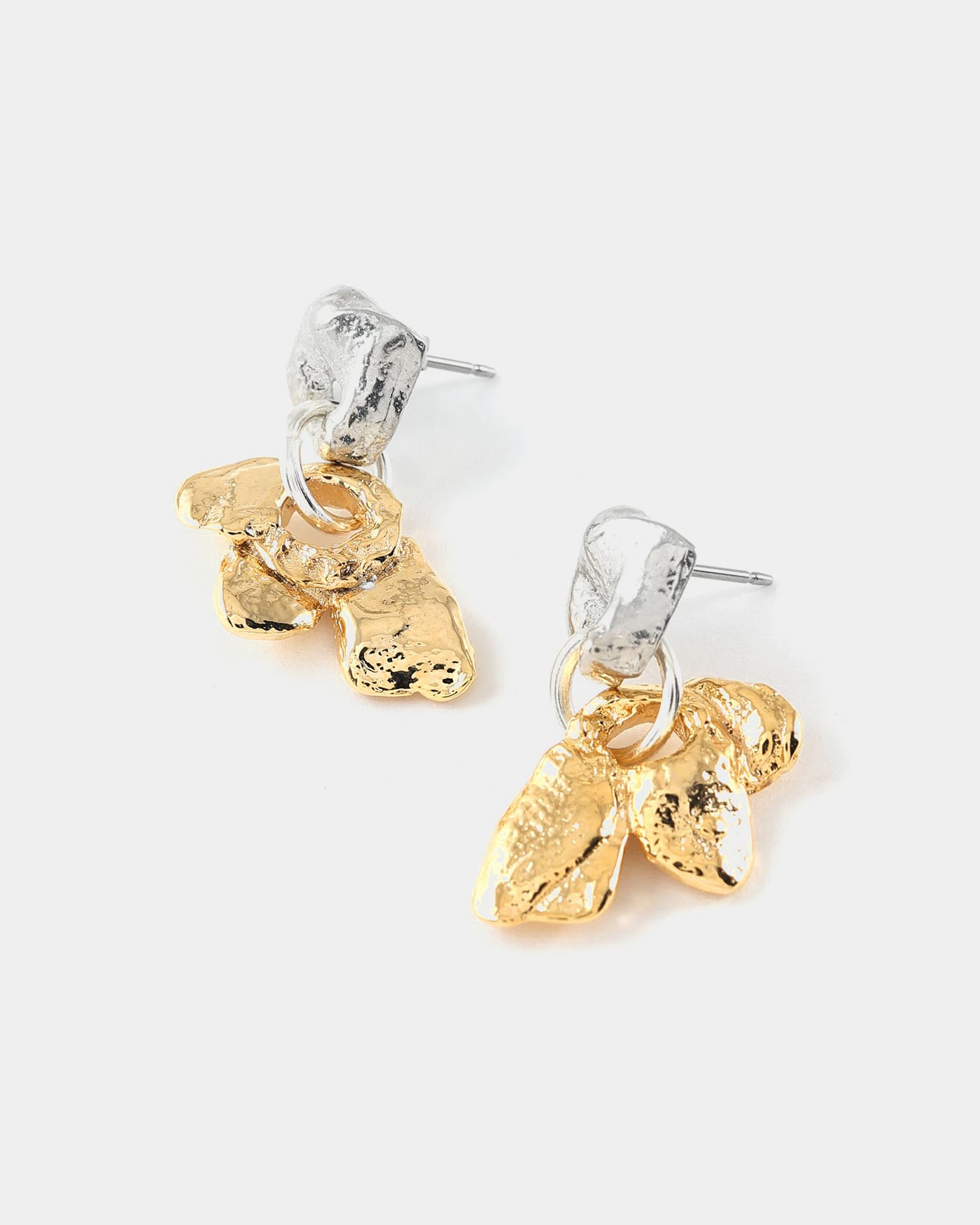 Meno Two-tone Earrings