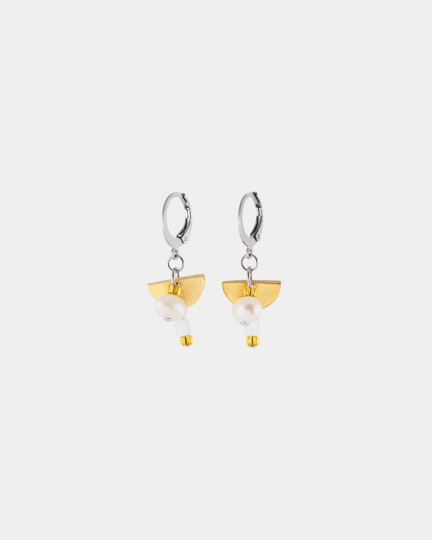 Boucles d'oreilles Fivrel Deux tons