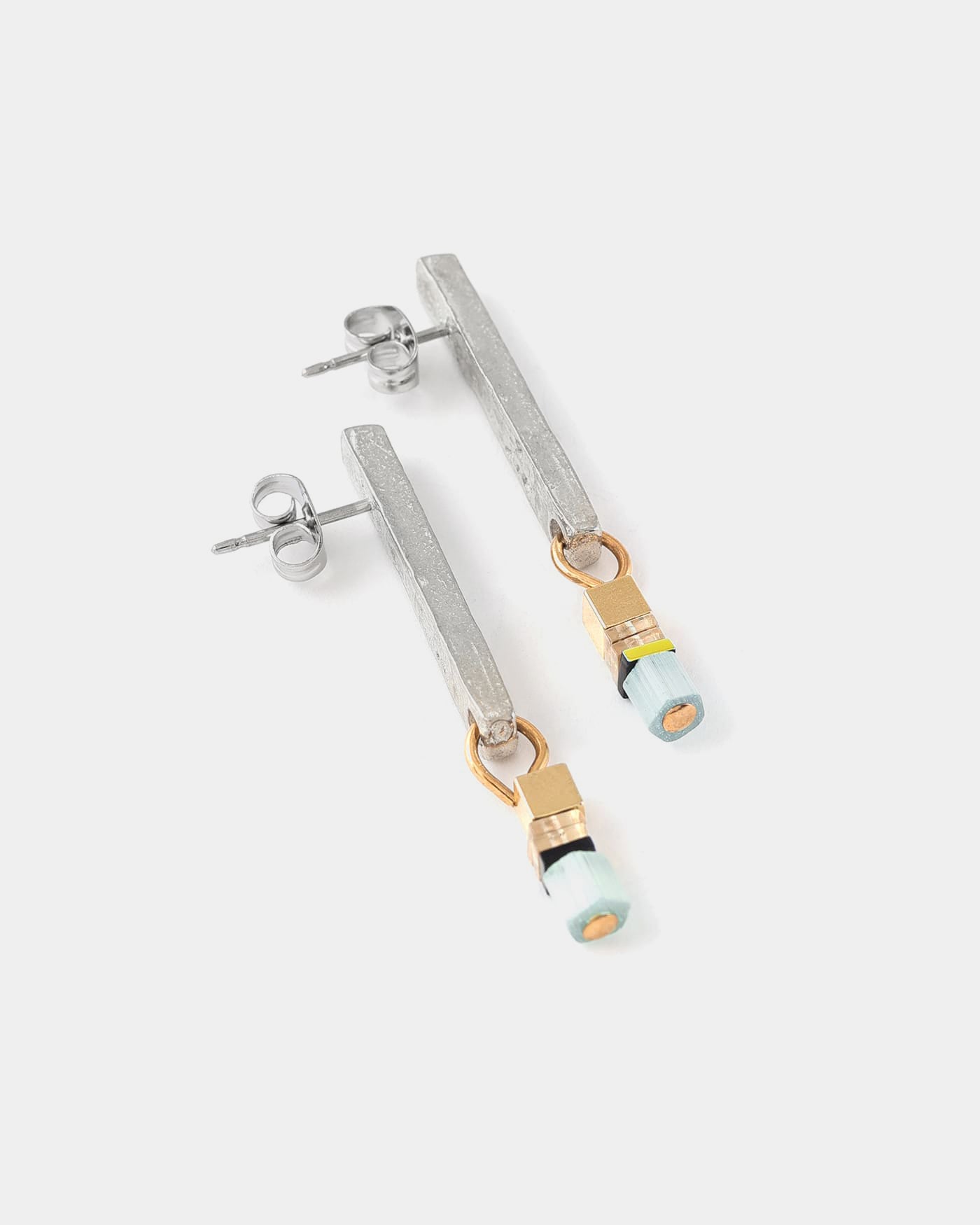 Minero Two-tone Earrings
