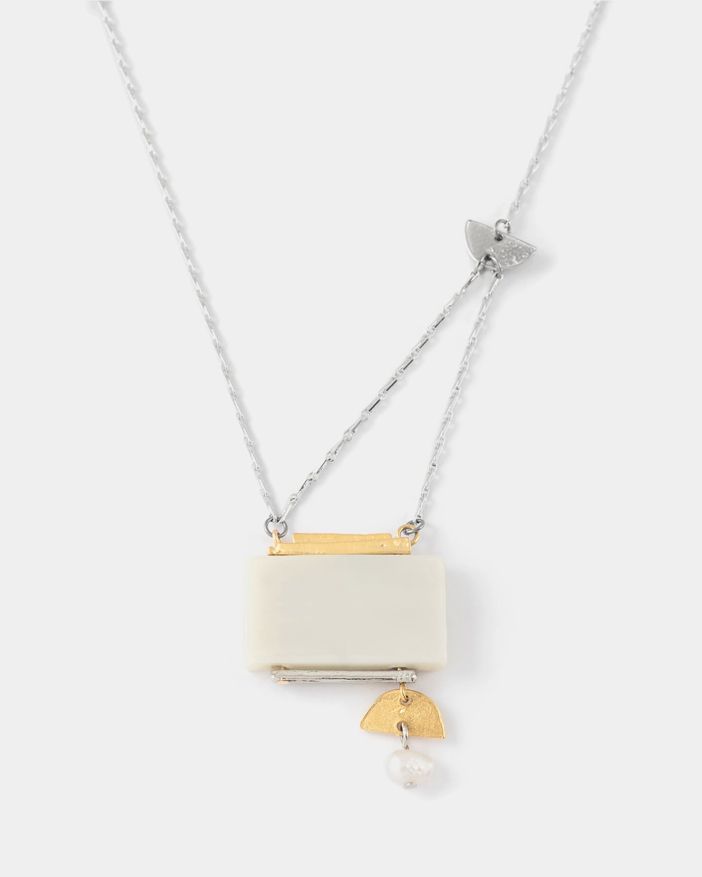 Ilyne Two-tone Necklace