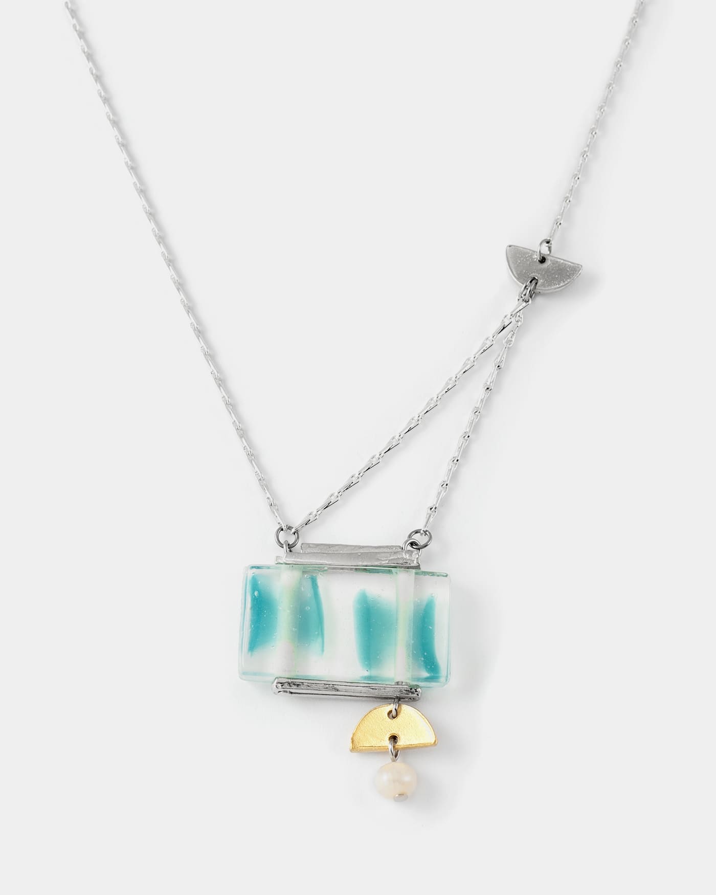 Ilyne Two-tone Necklace