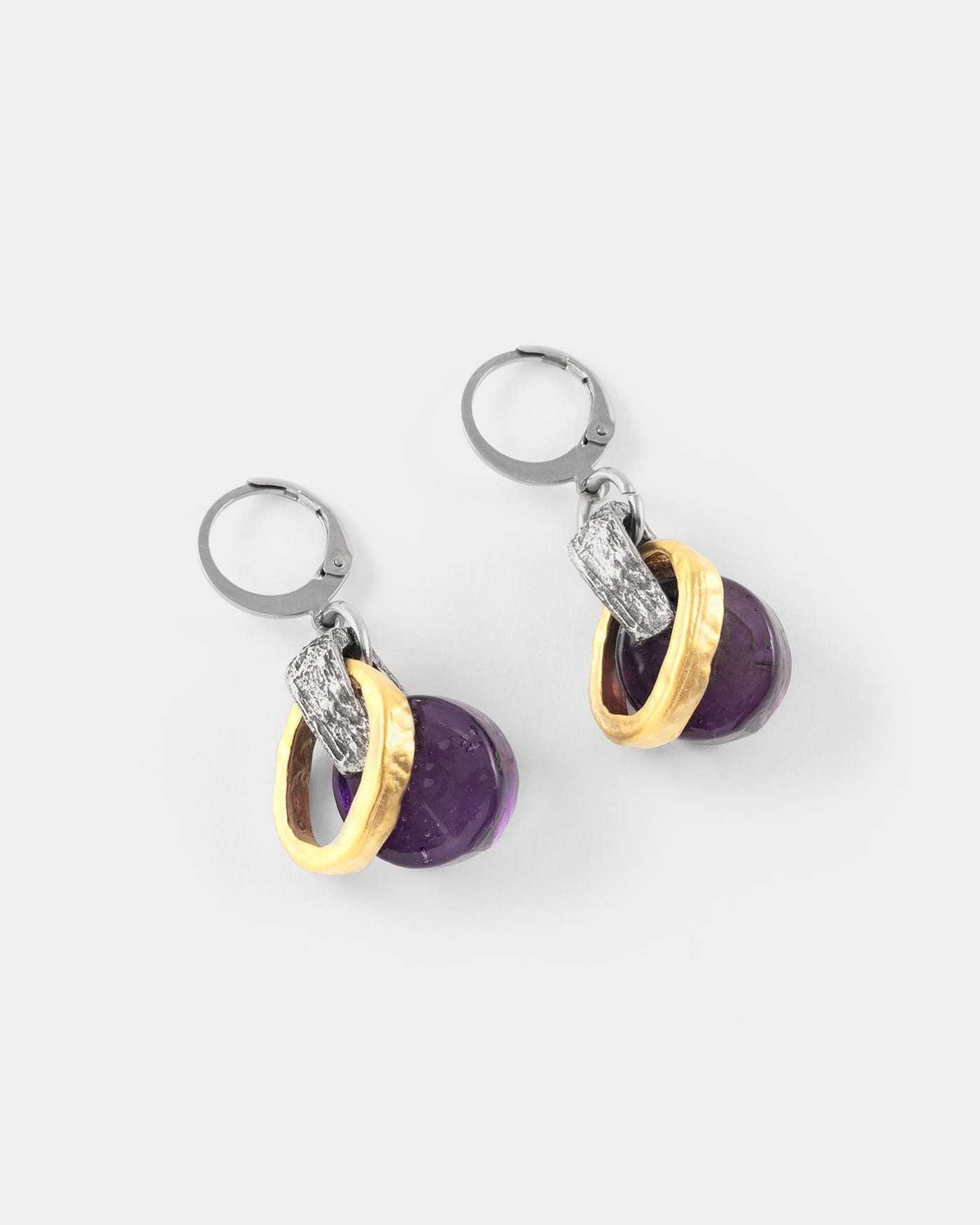 Elyra Two-tone Earrings