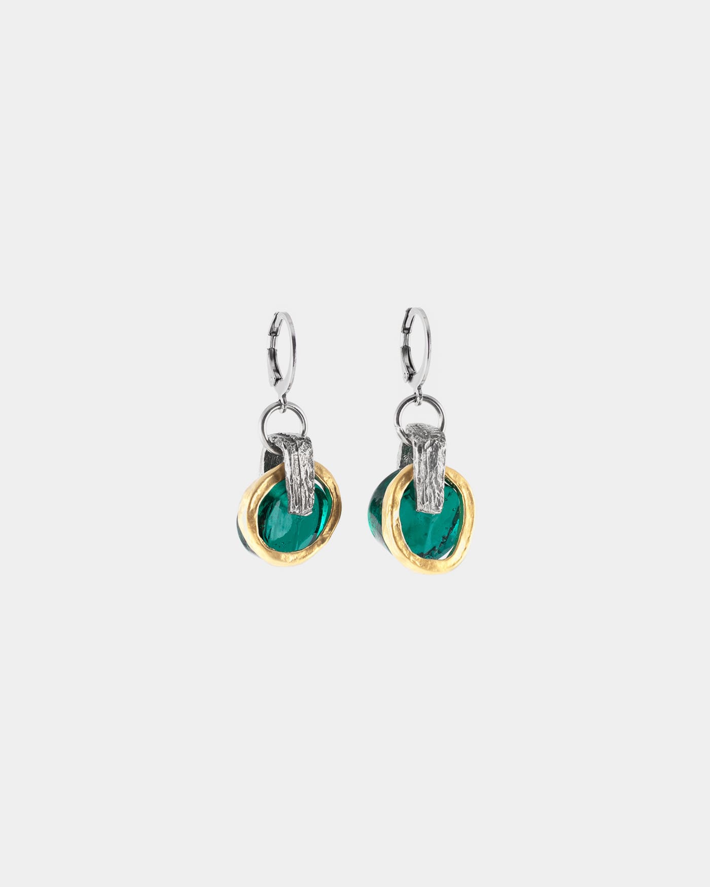 Elyra Two-tone Earrings