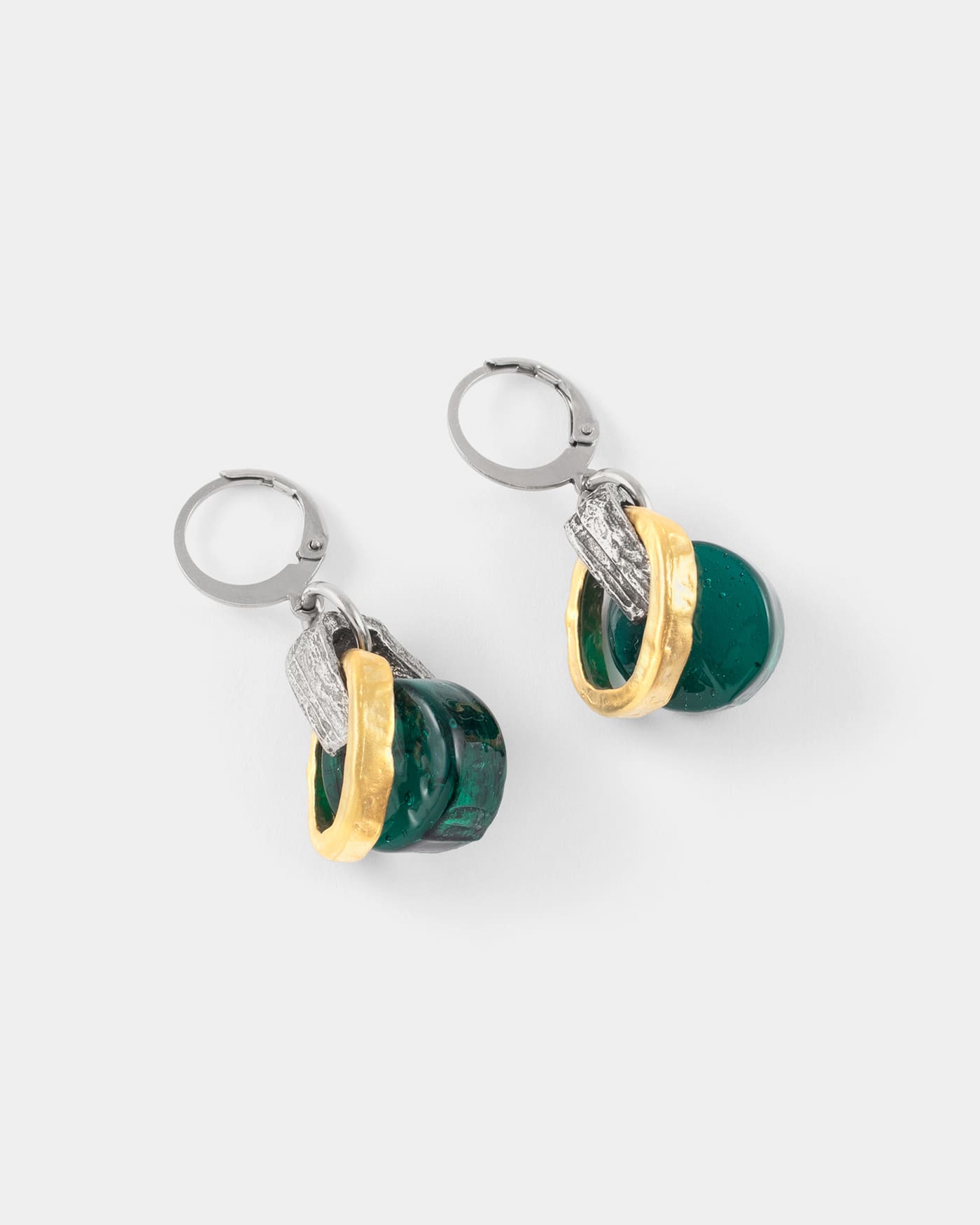 Elyra Two-tone Earrings