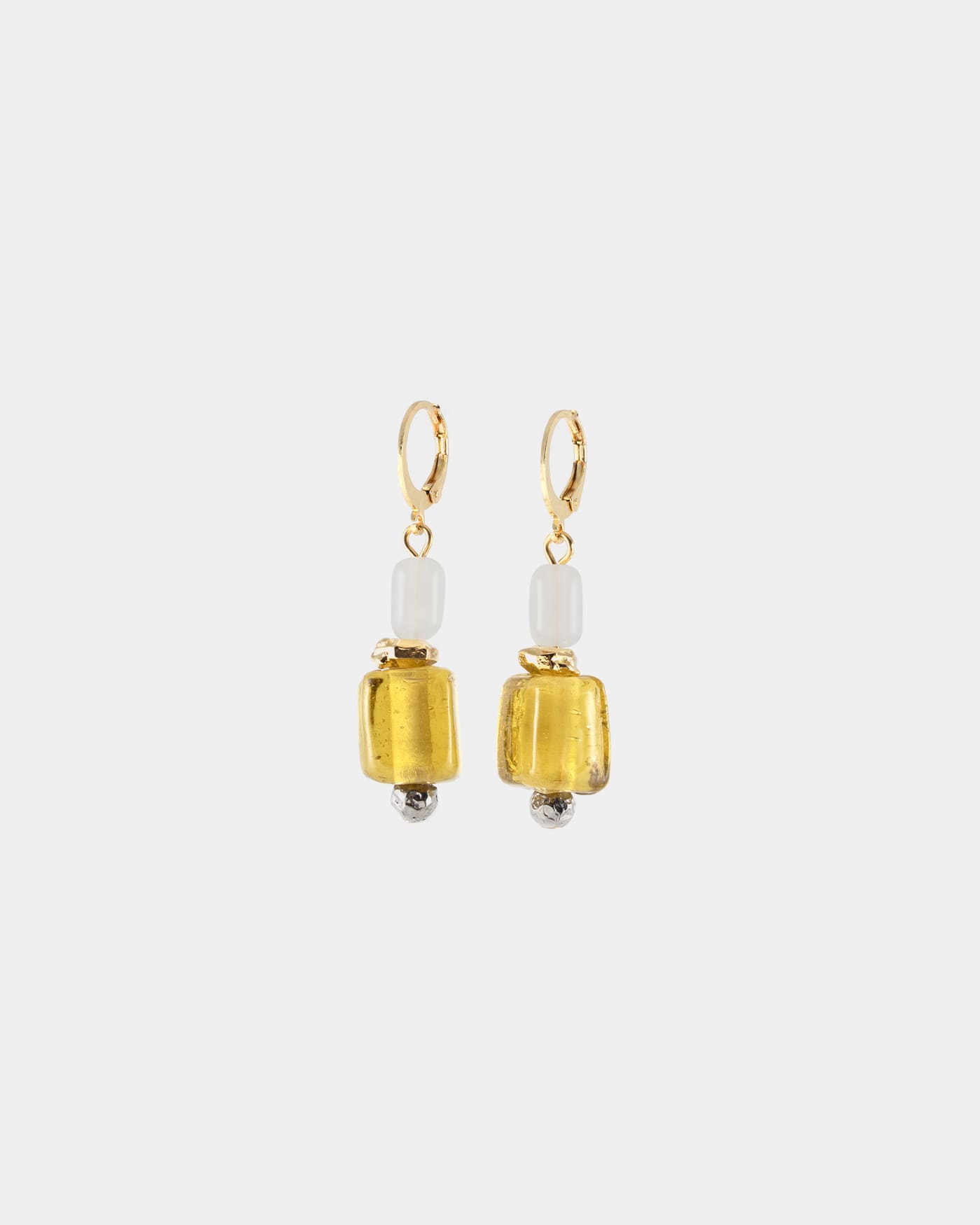 Boucles d'oreilles Hyalie Deux tons