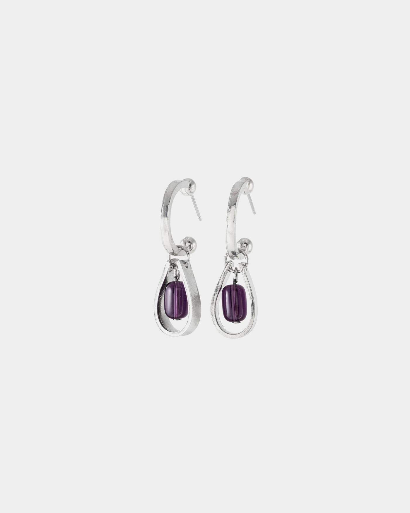 Boucles d'oreilles Marivie Argent
