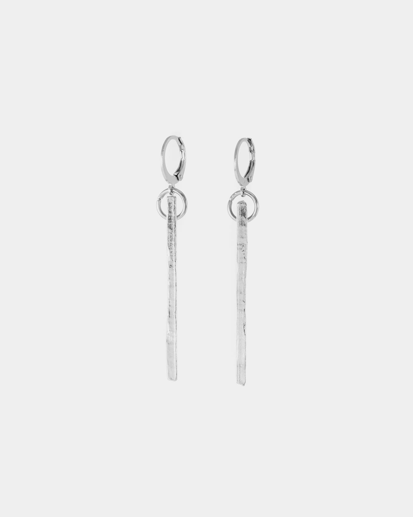 Boucles d'oreilles Elimus Argent