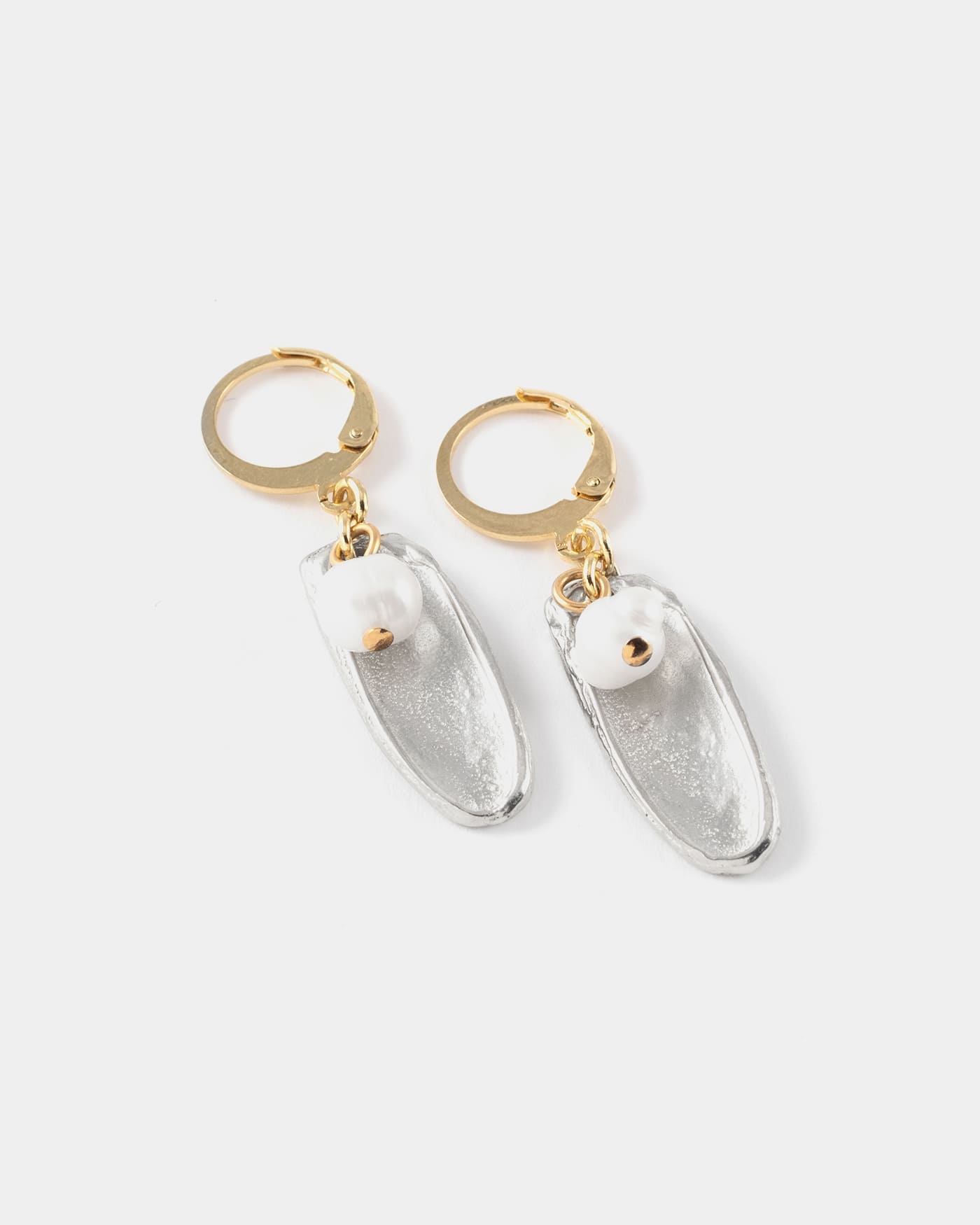 Boucles d'oreilles Jaspero Deux tons