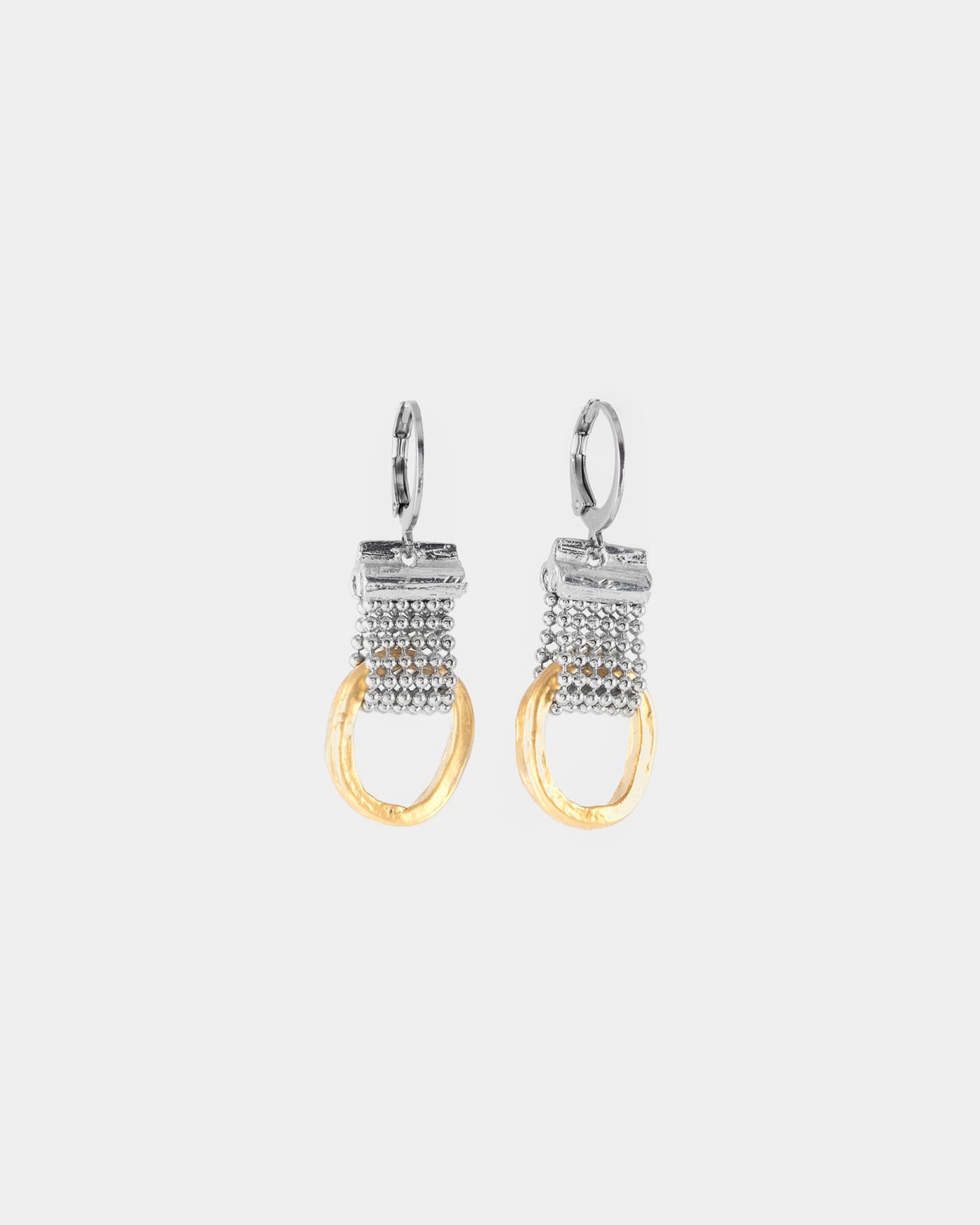 Boucles d'oreilles Flamora Deux tons