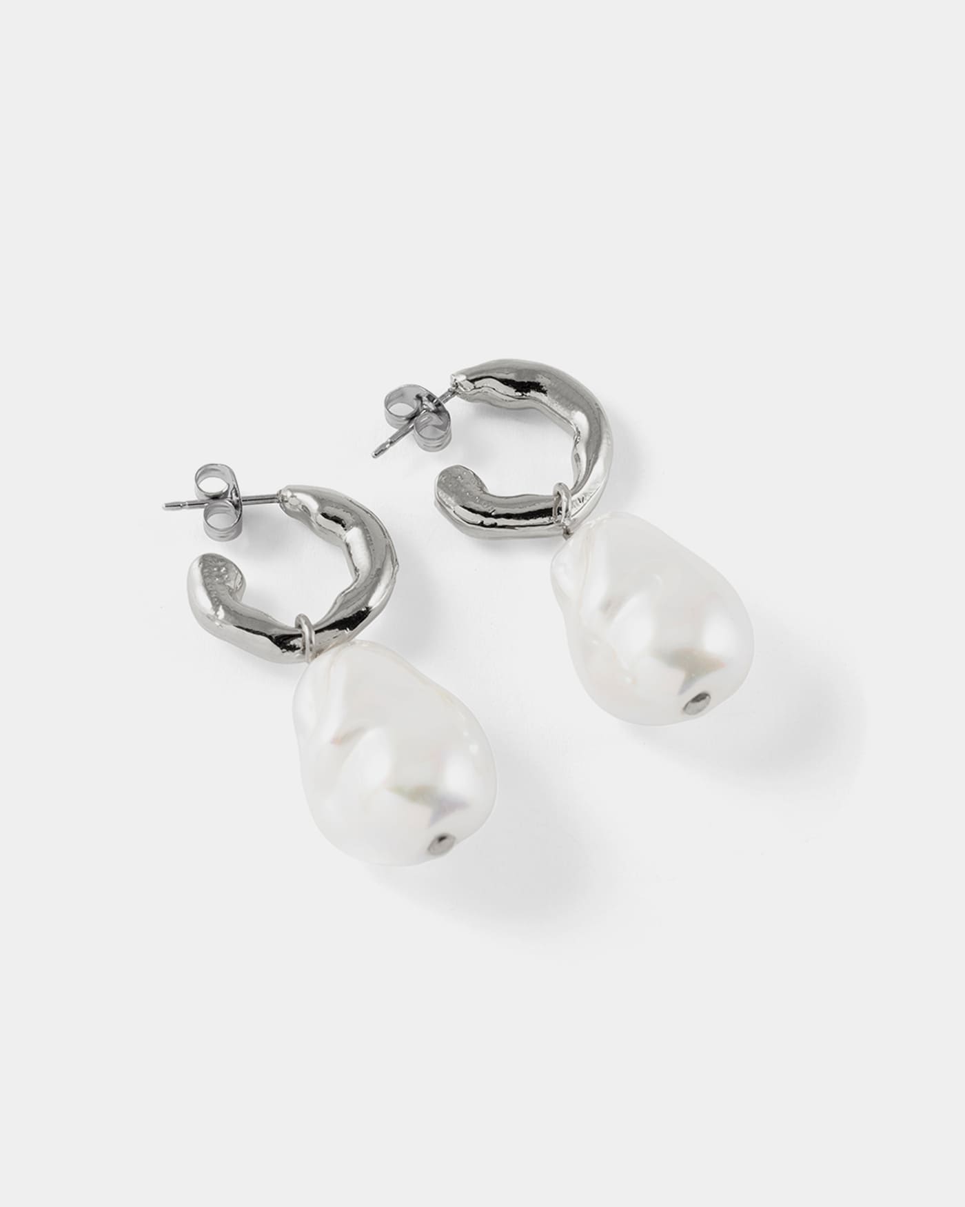 Rosyra Silver Earrings
