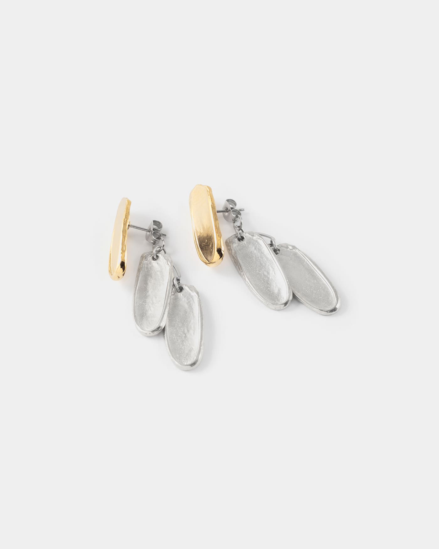 Ravelle Two-tone Earrings