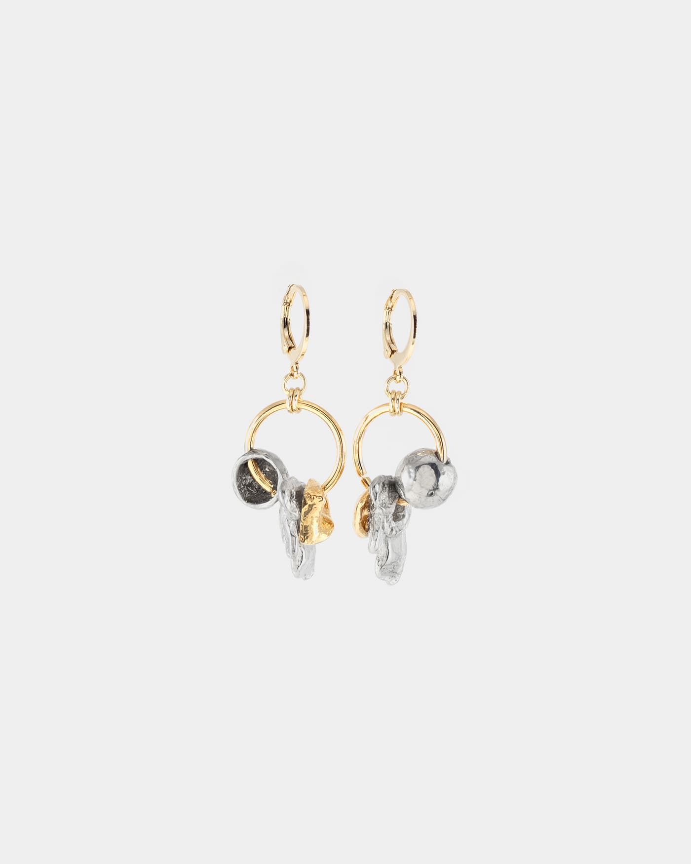 Myrdan Two-tone Earrings
