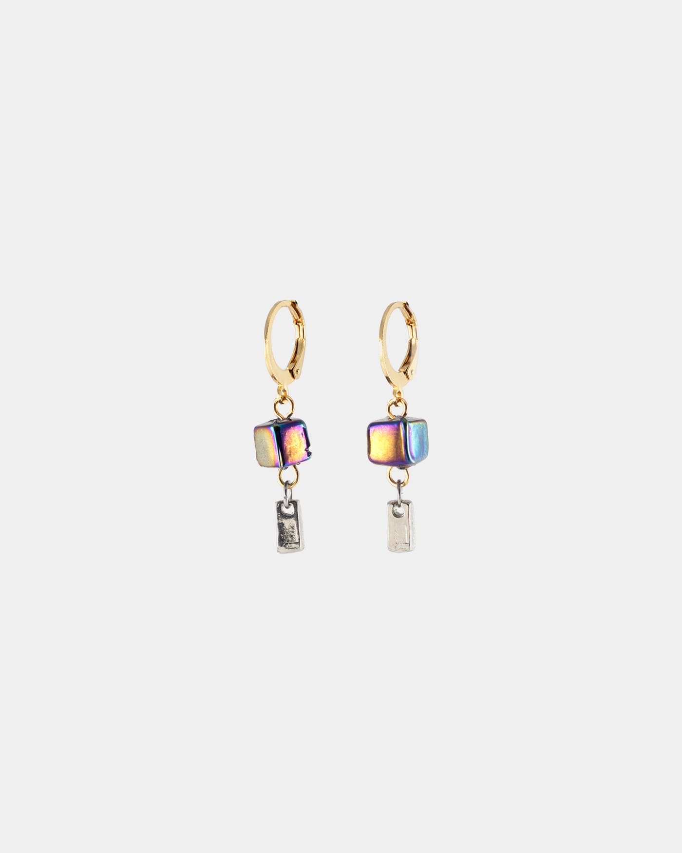 Boucles d'oreilles Cosia Deux tons