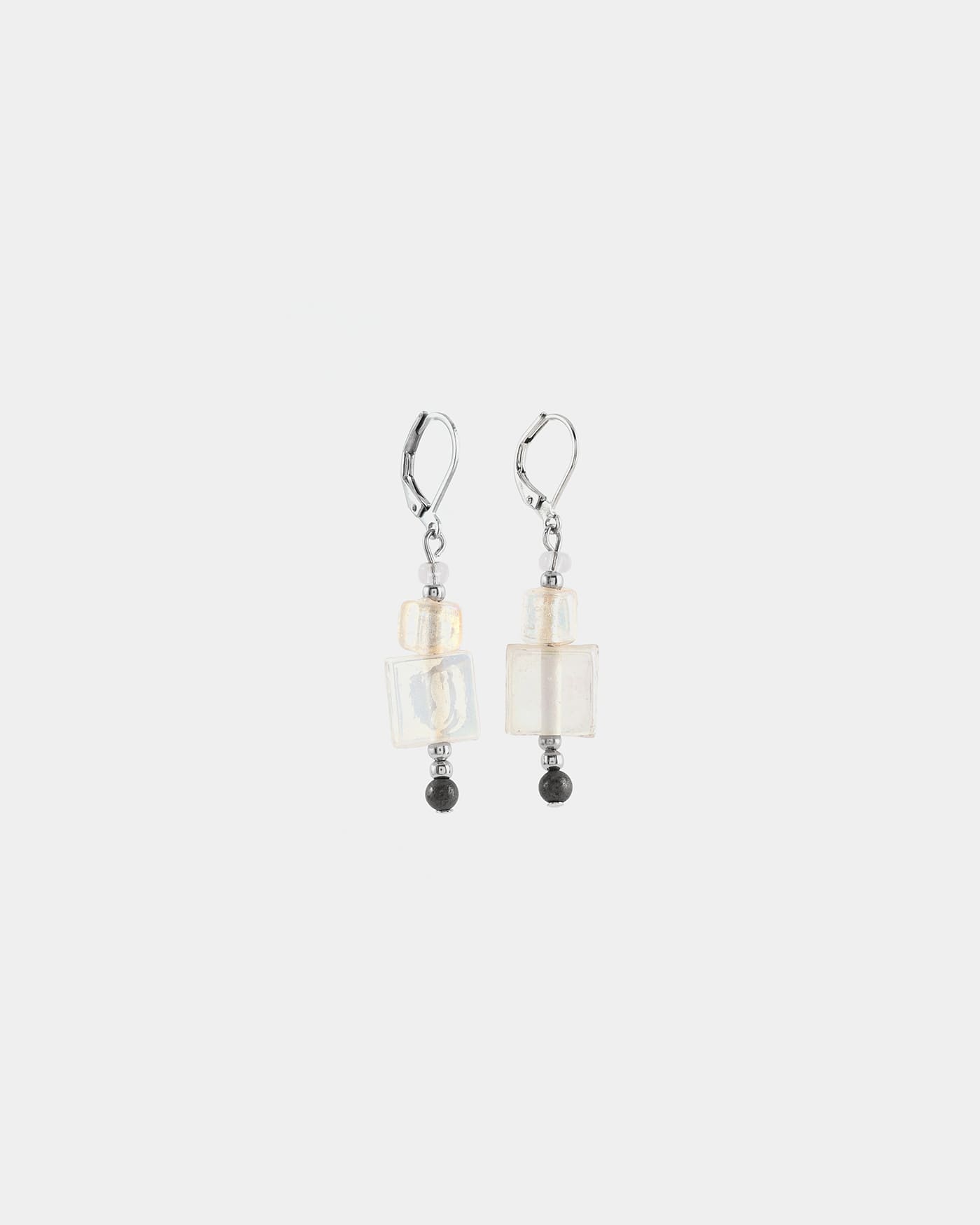 Foramen silver earrings